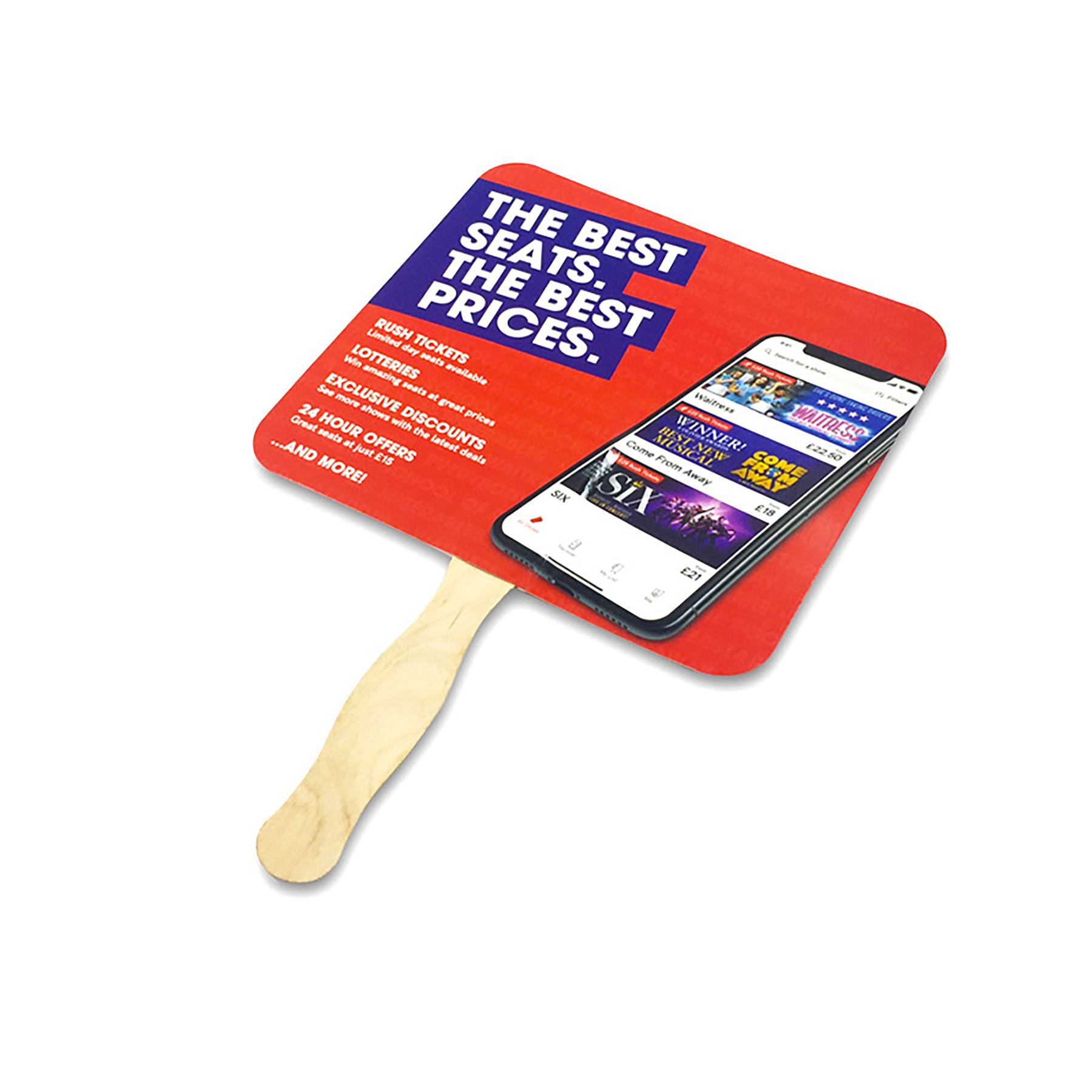 Custom Double-Sided Hand Fan 2