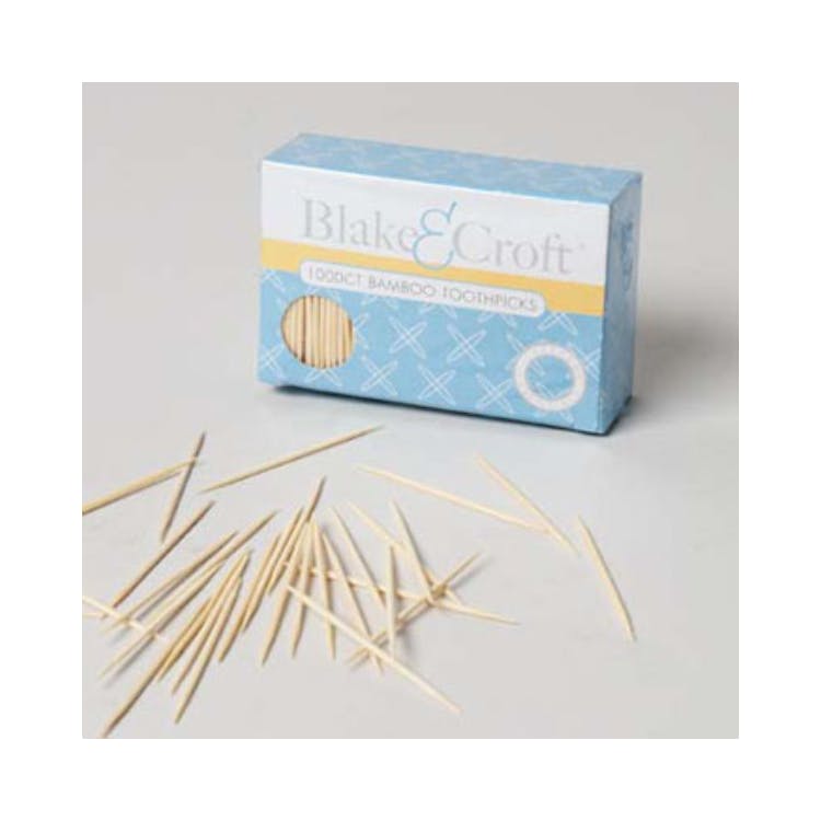 Bamboo Toothpicks - 1000 Count 2