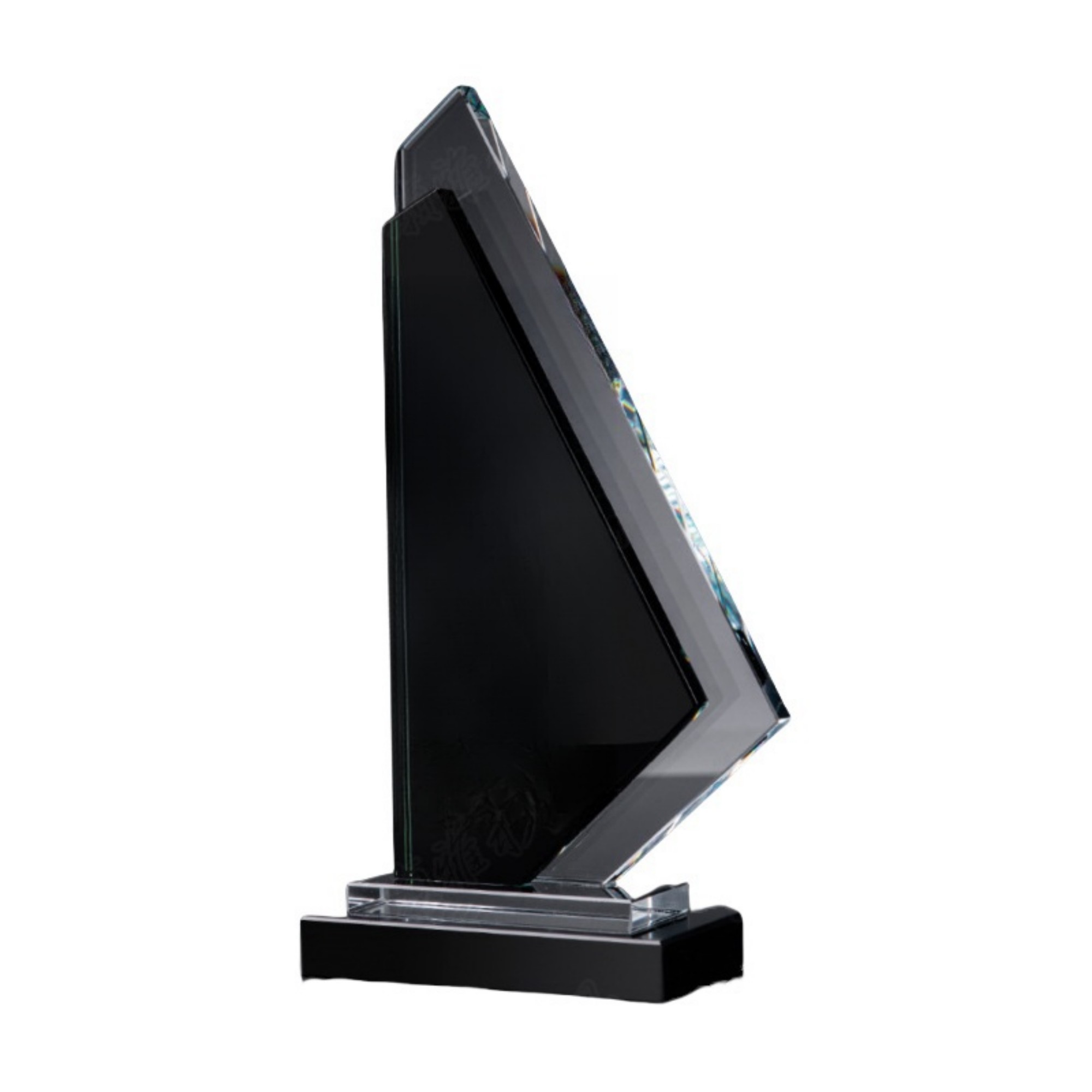 Crystal Sailboat Award Trophy 2
