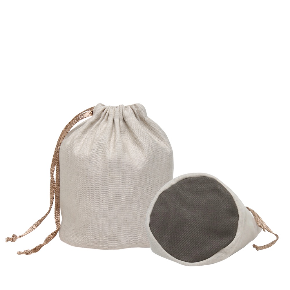 Lightweight Unique Linen Caribou Makeup Bag