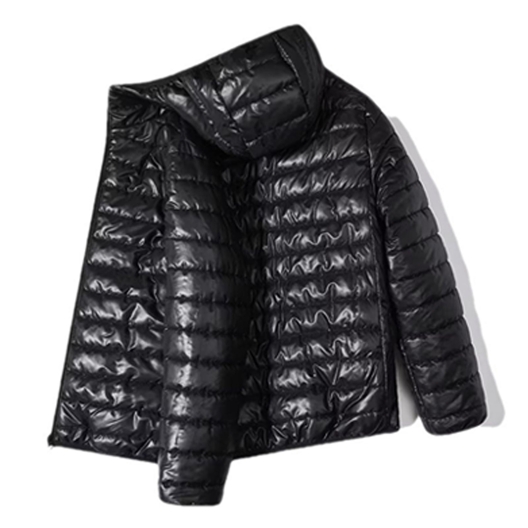 Men's Lightweight Packable Accent Puffer Jacket 8