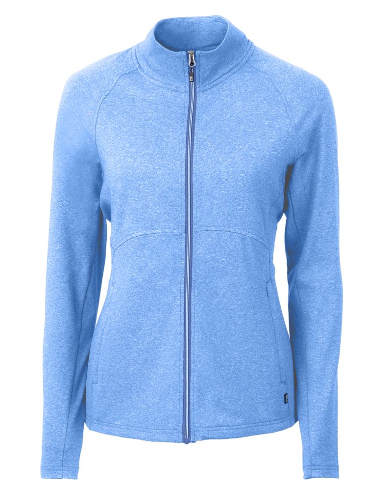 Adapt Eco Knit Heather Recycled Womens Full Zip