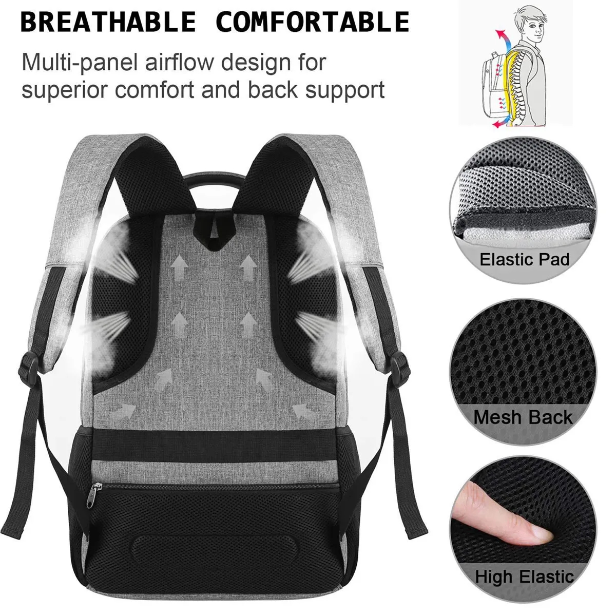 Travel Laptop Backpack 7