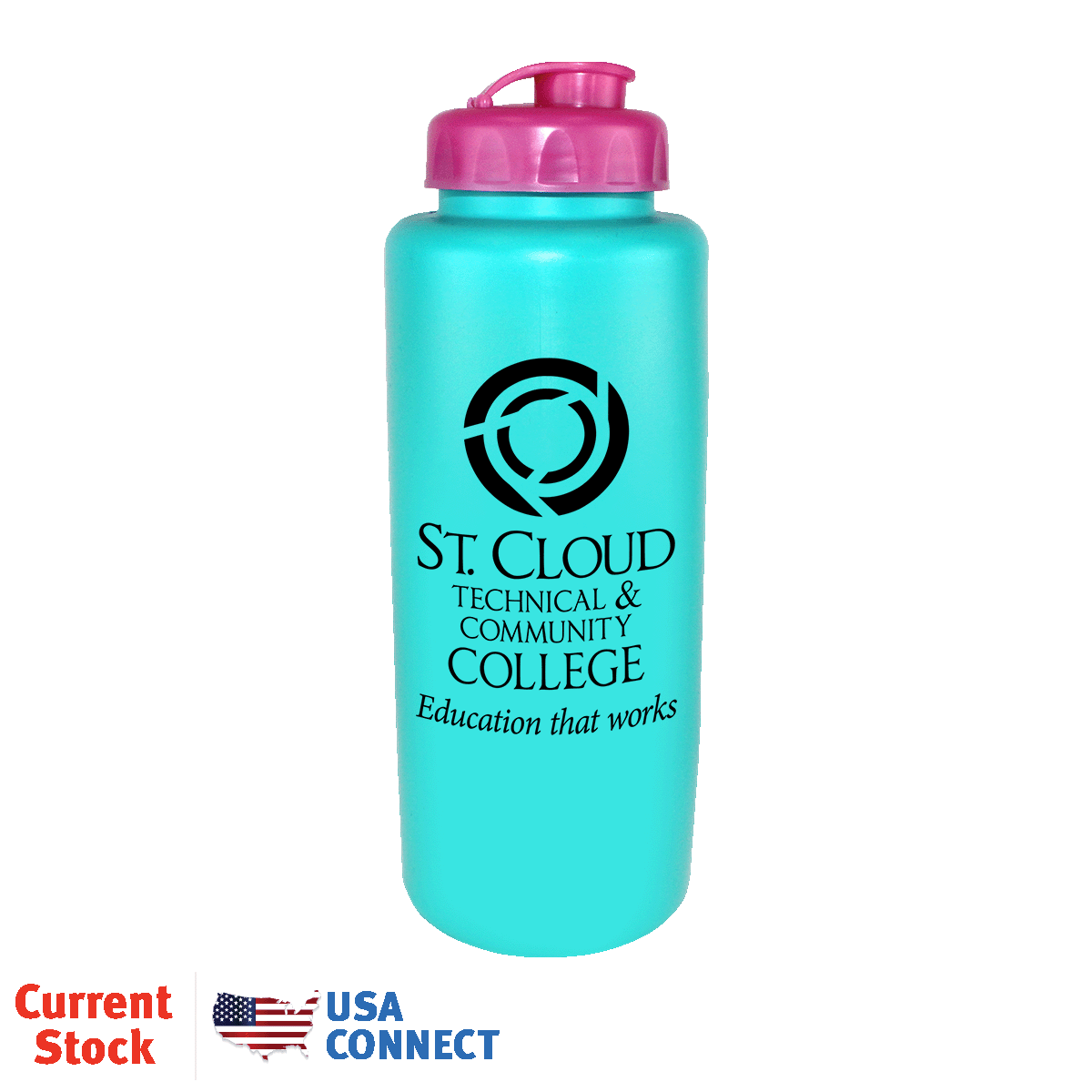 32 oz. Grip Bottle with Flip Top Cap 8