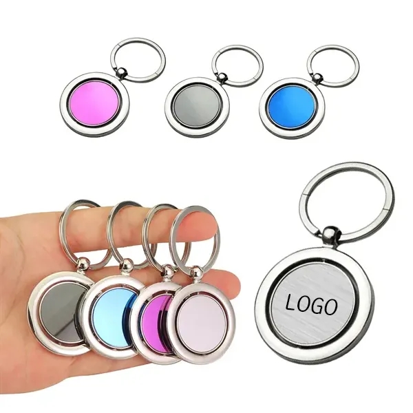 Blank Sublimation Key Chains - Customizable Keychain Set 4