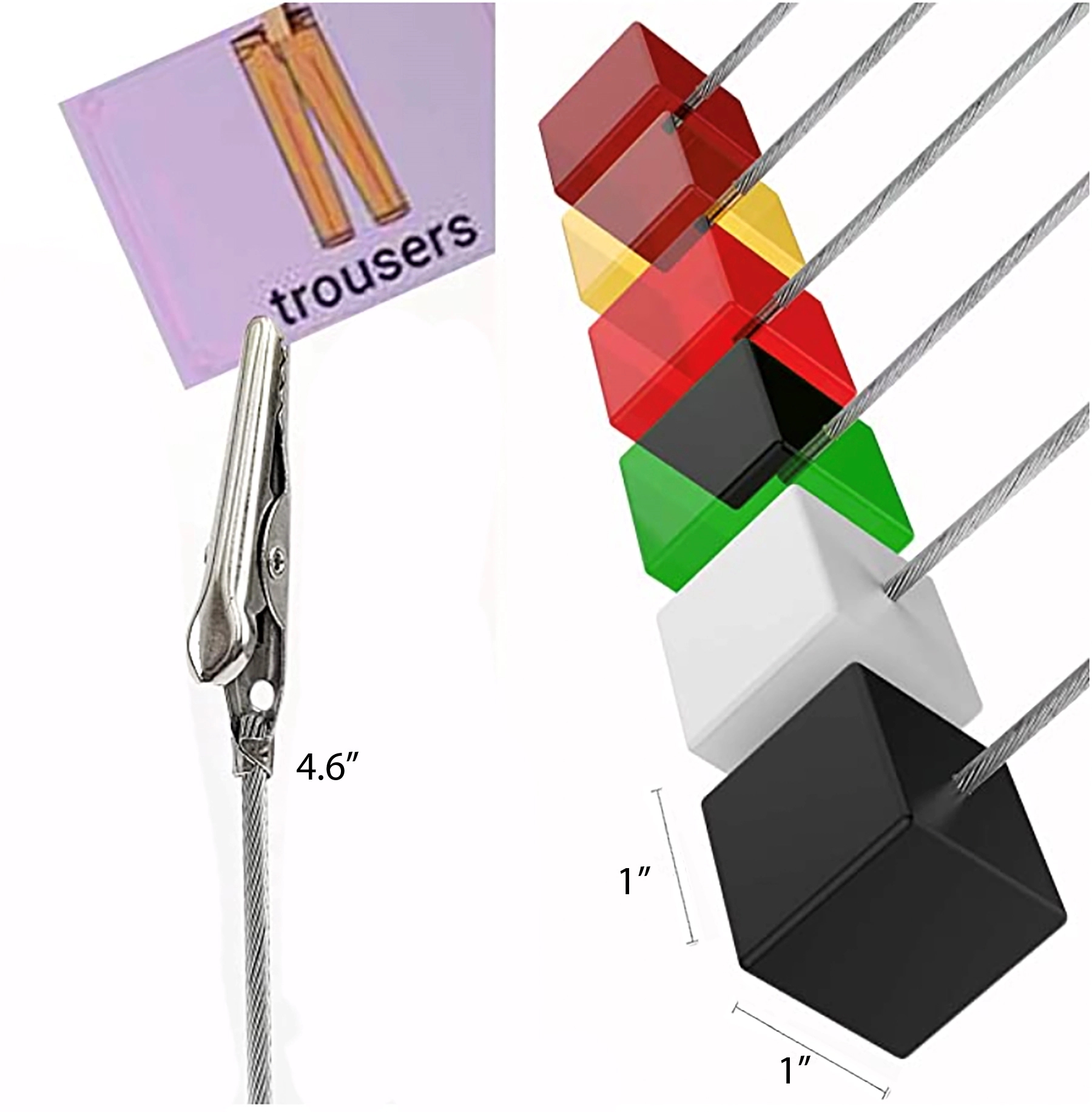 Desk Memo Card Clip Holder 1