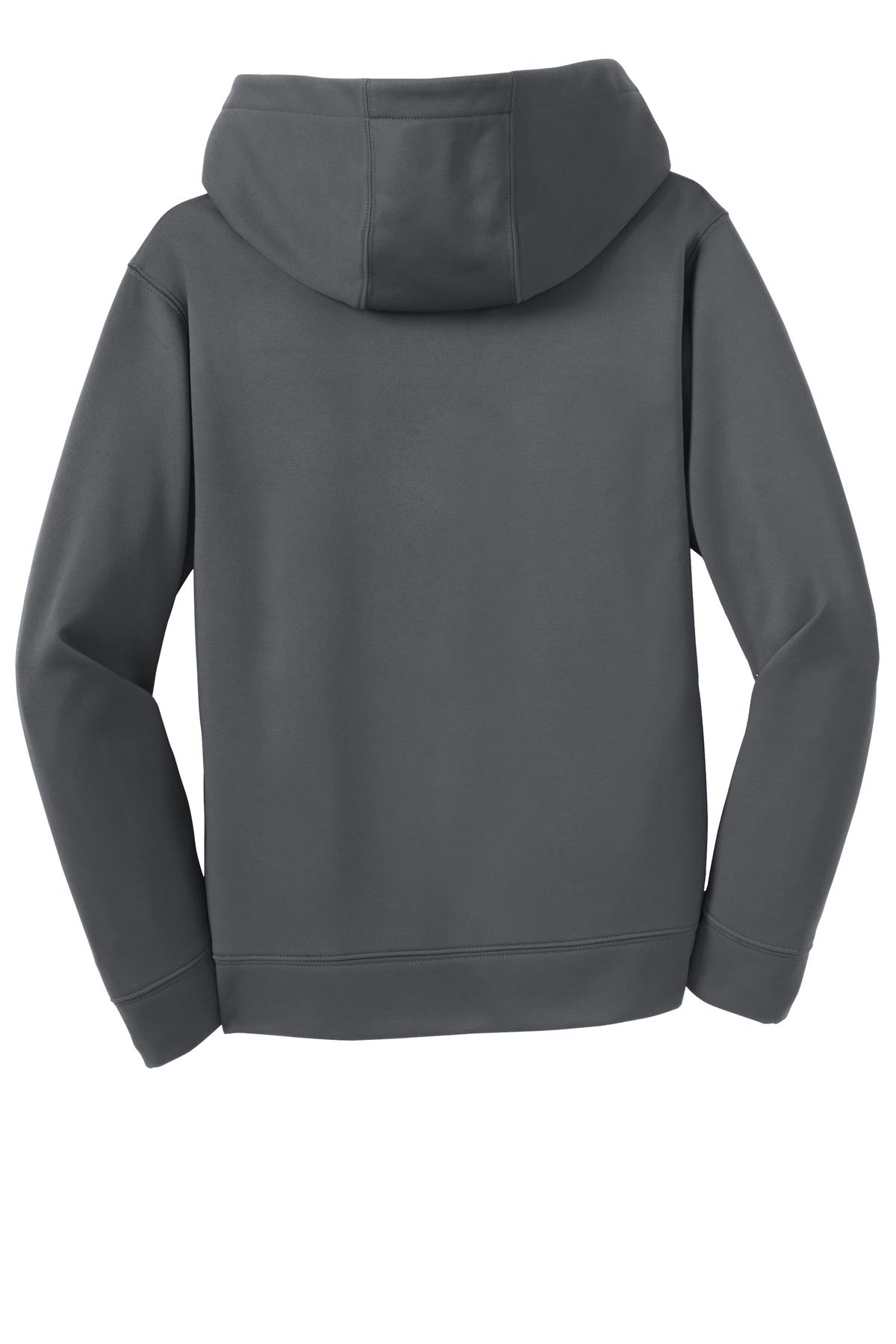 Sport-Tek® Youth Sport-Wick Fleece Hooded Pullover 14