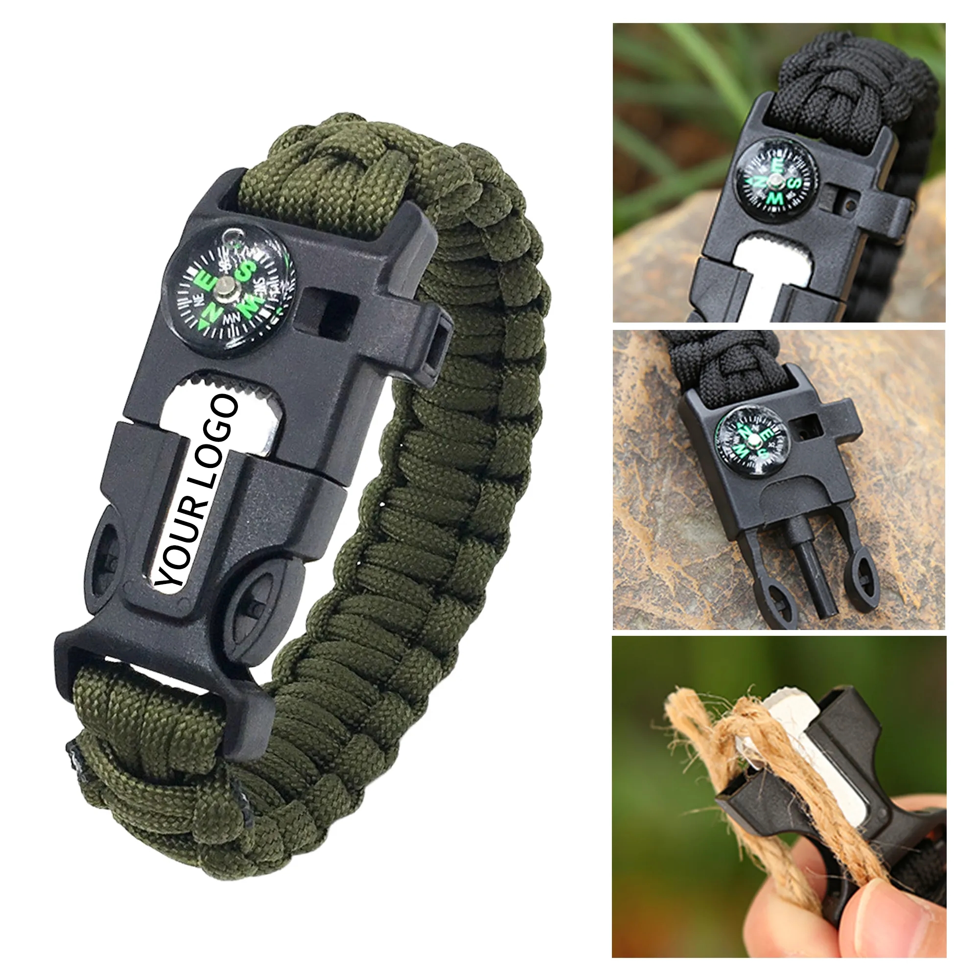 Outdoor Multifunctional Survival Bracelet 2