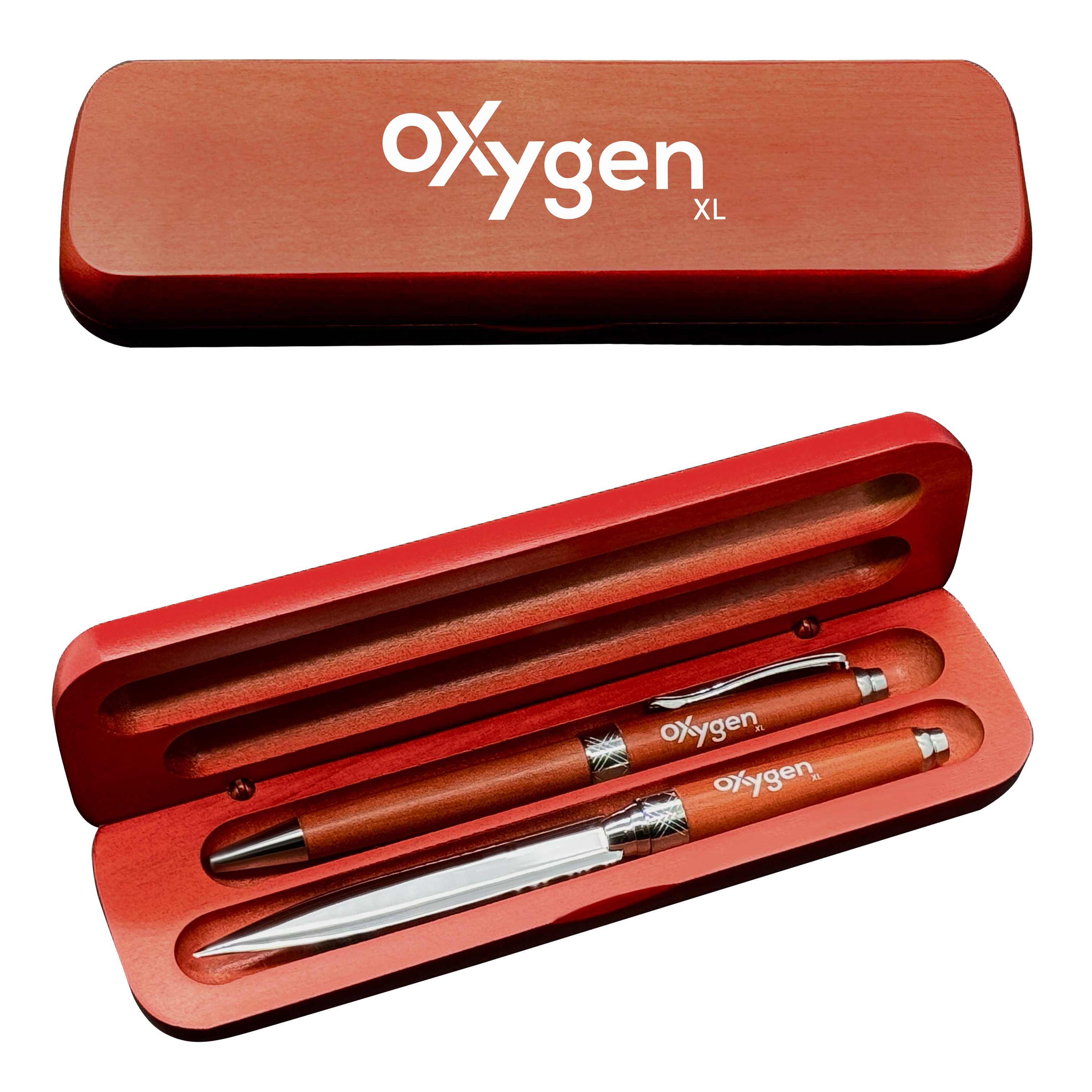 Premade Wooden Pen Set - Terrific Timber-3 Pen & Lead Pencil or Letter Opener 1
