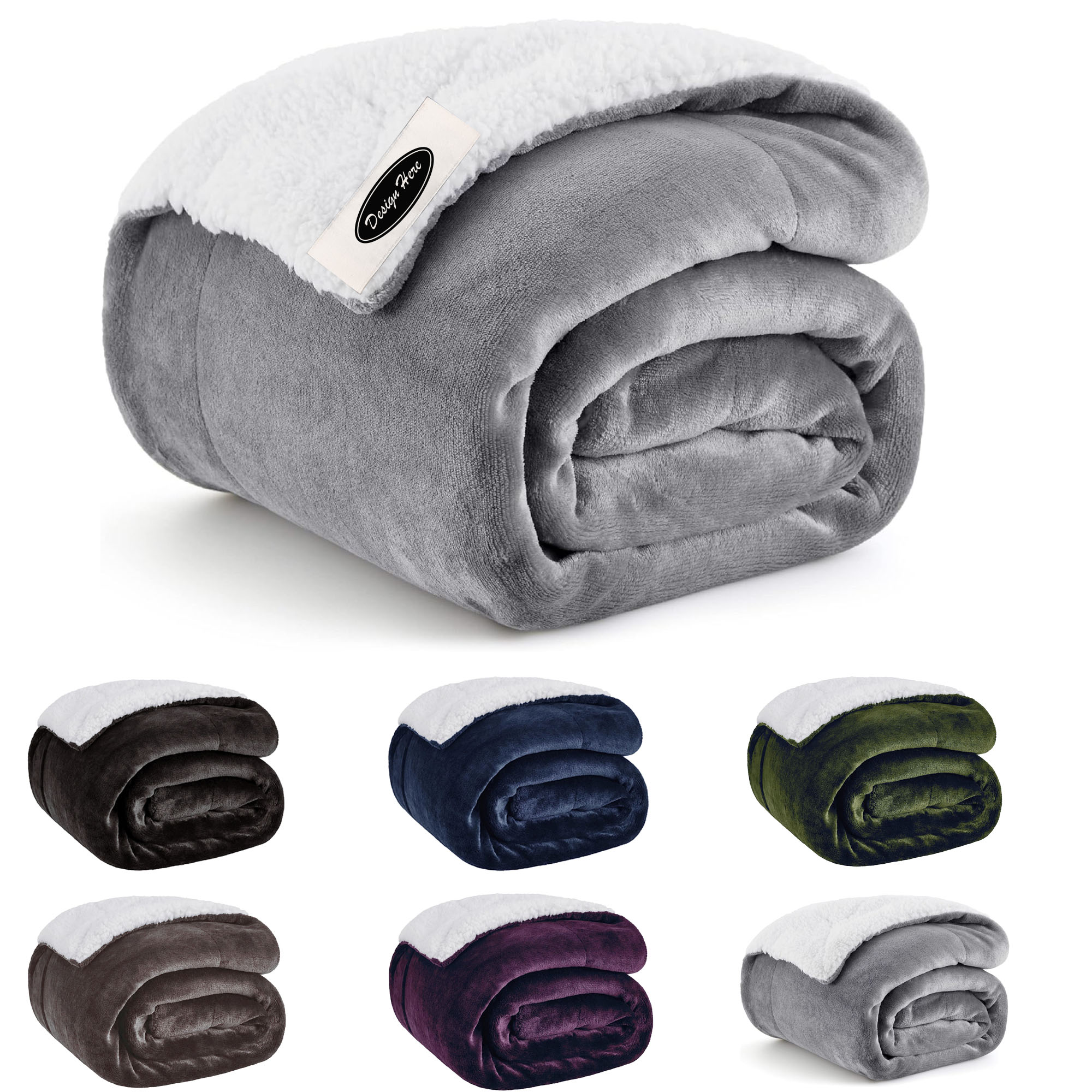 Soft Fuzzy Plush Throw Blanket for All Seasons 2