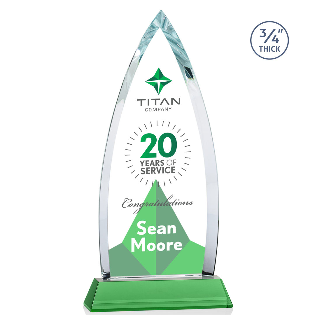 Shildon VividPrint™ Award on Newhaven - Green 22