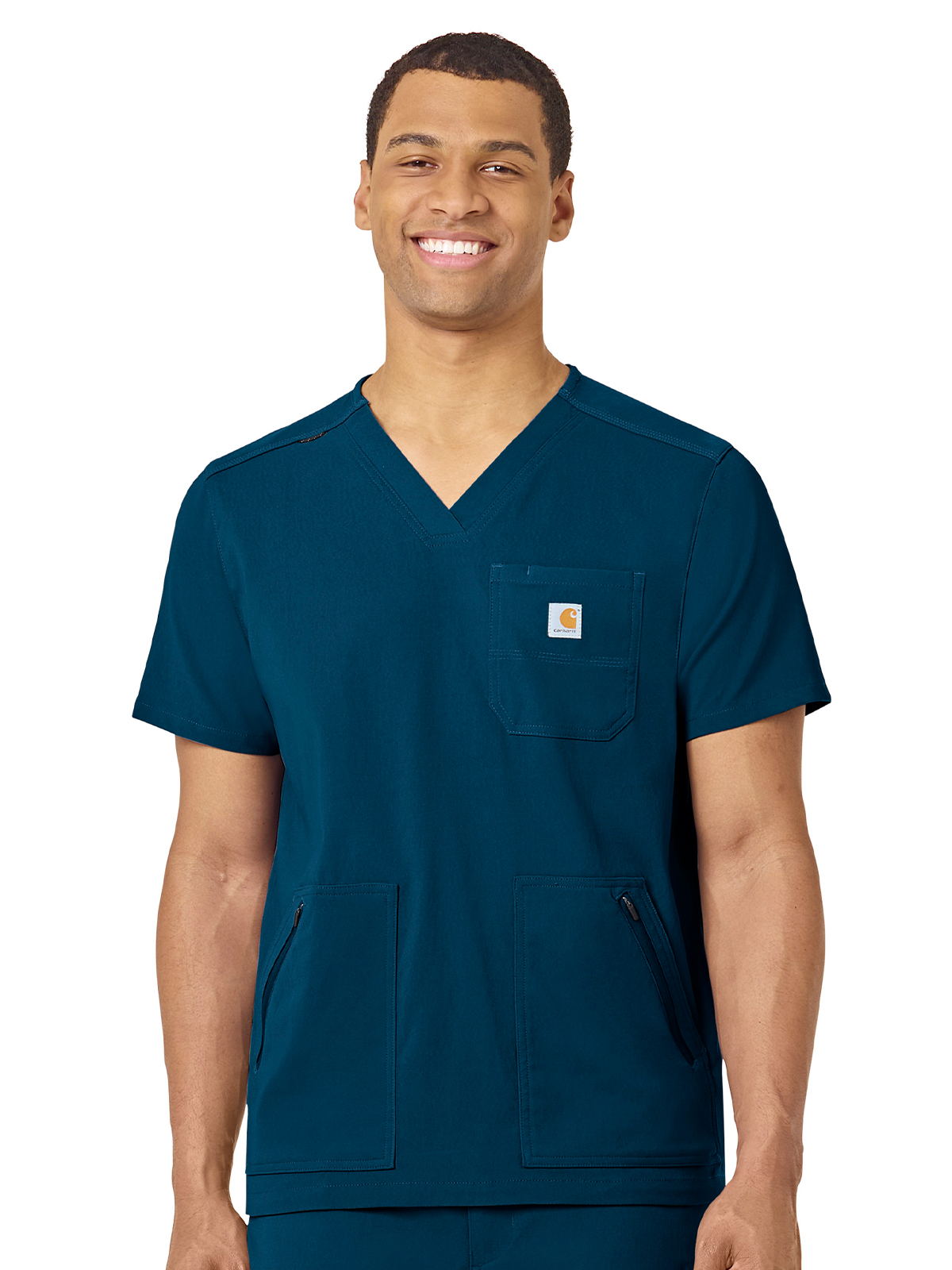 Rugged Flex Peak Men's Modern Fit 5-Pocket V-Neck Top