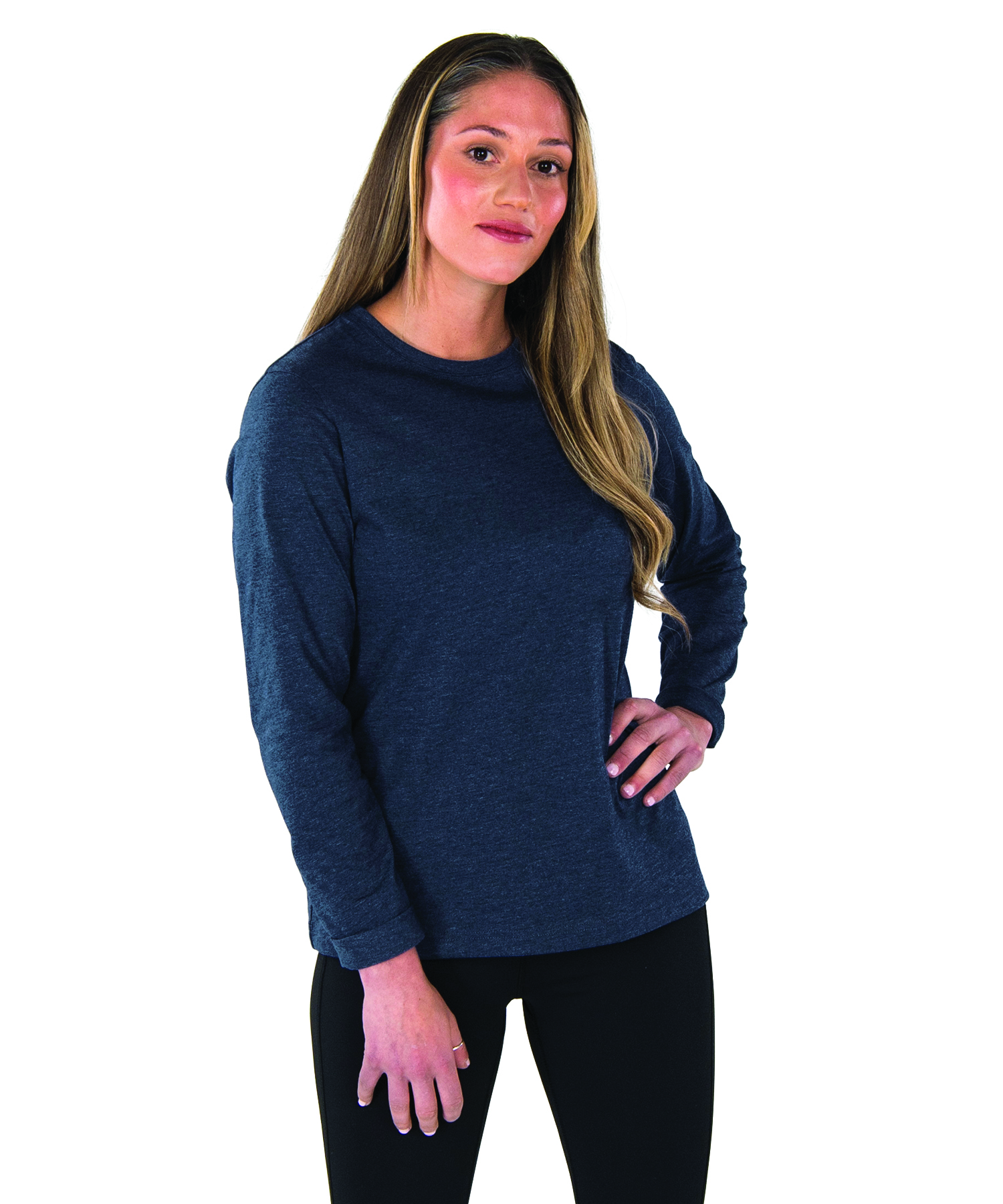 Women's Comfort-Core Long-Sleeve Crew 47