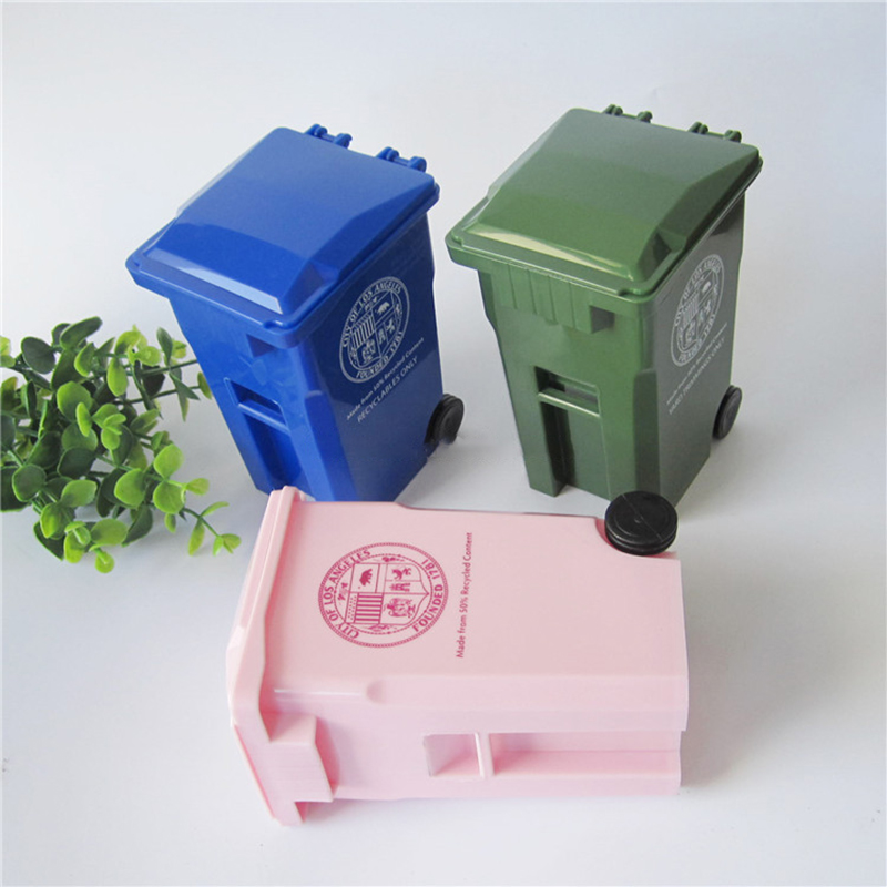 Creative Mini Trash Can Desktop Organizer 6