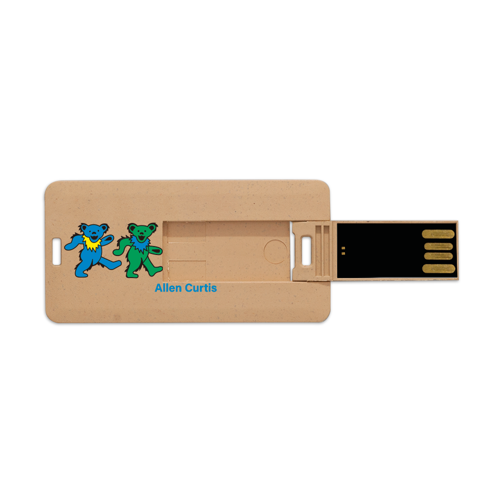 Franklin Eco-Friendly Mini Swivel Card USB 4
