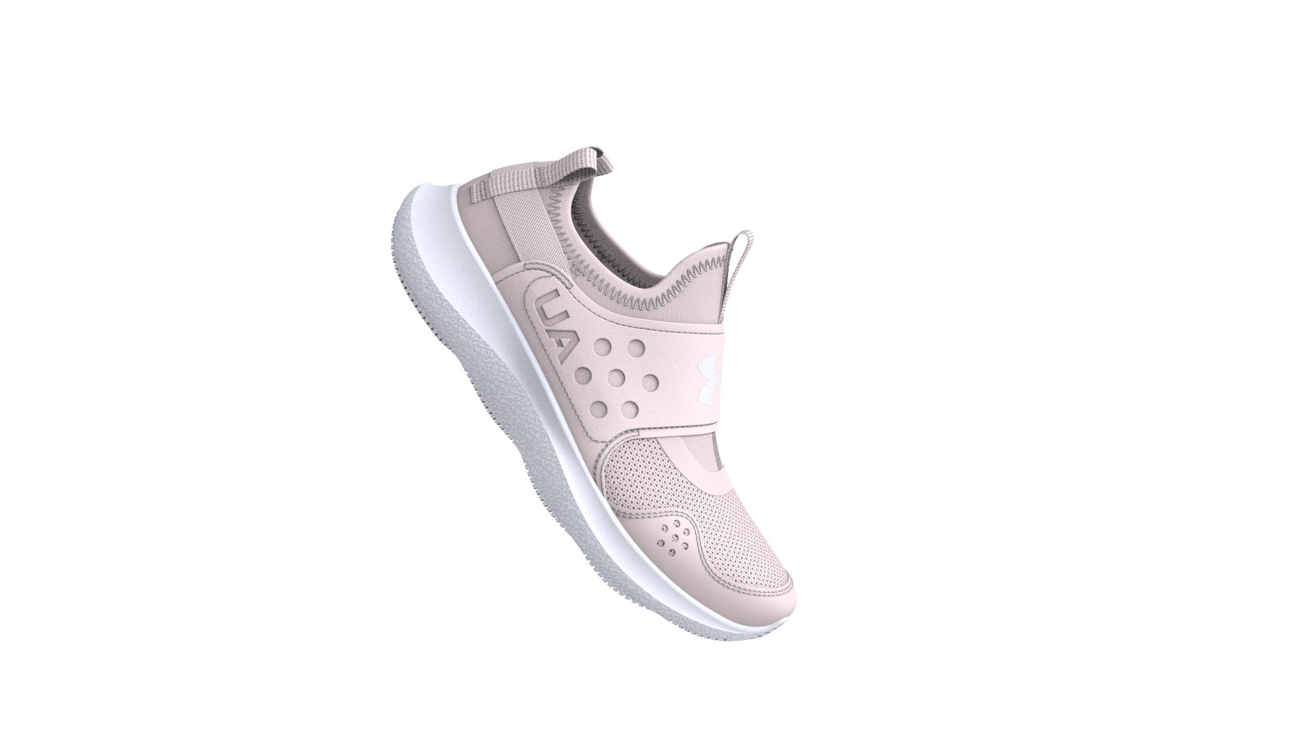UA Runplay Girls' Pre-School Running Shoes 6