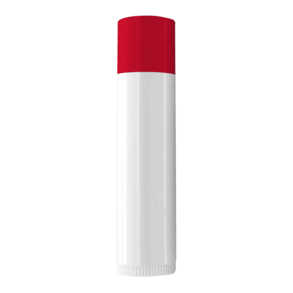 SPF 15 Lip Balm in White Tube with Colored Cap 5