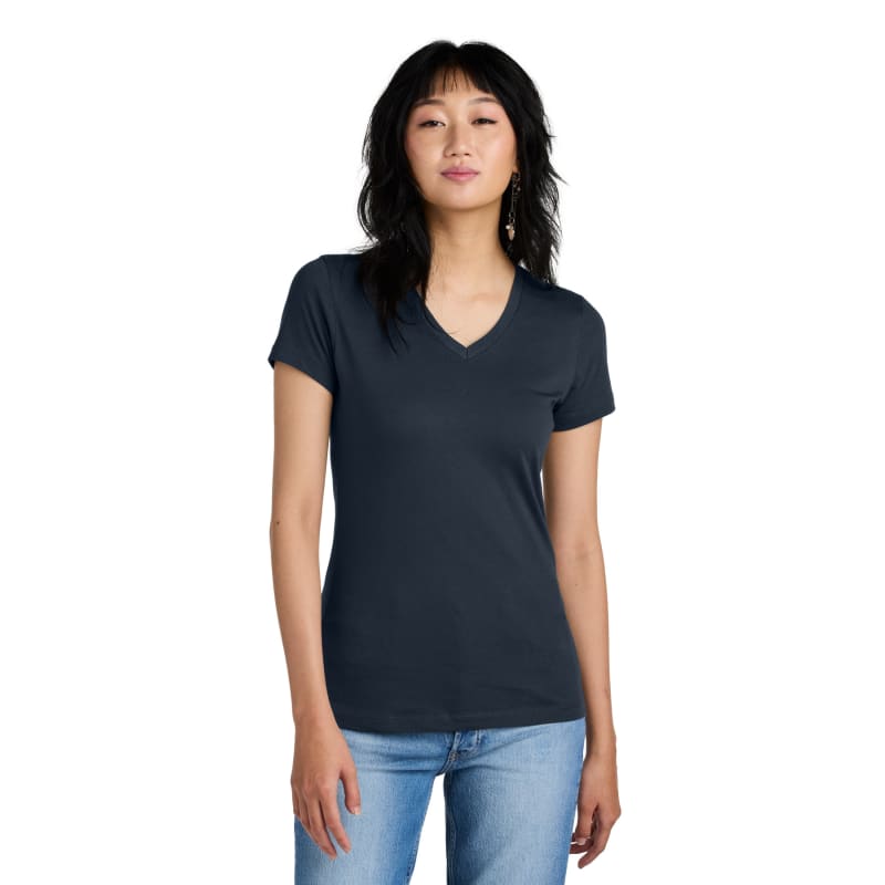 District - Women's Perfect Weight V-Neck Tee. 63