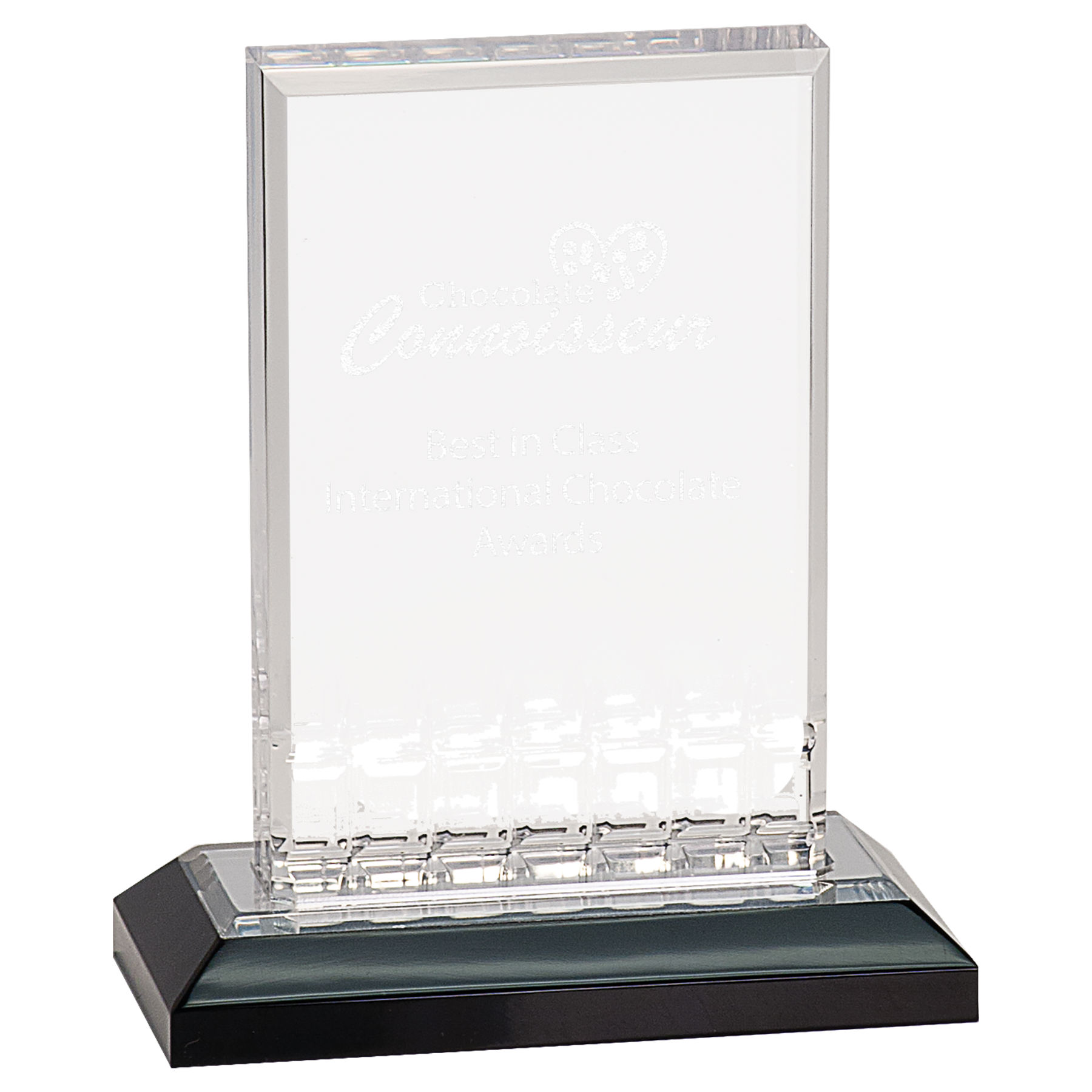 5" x 6" Silver Mirage Impress Acrylic Award