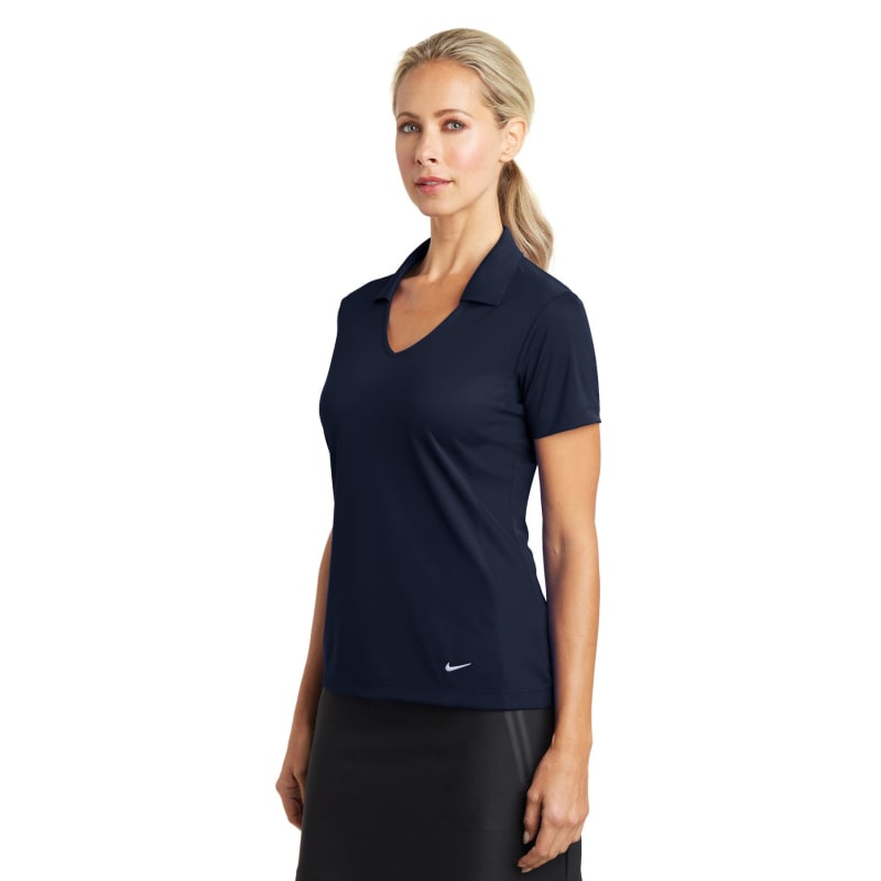 Nike Women's Dri-FIT Vertical Mesh Polo. 45