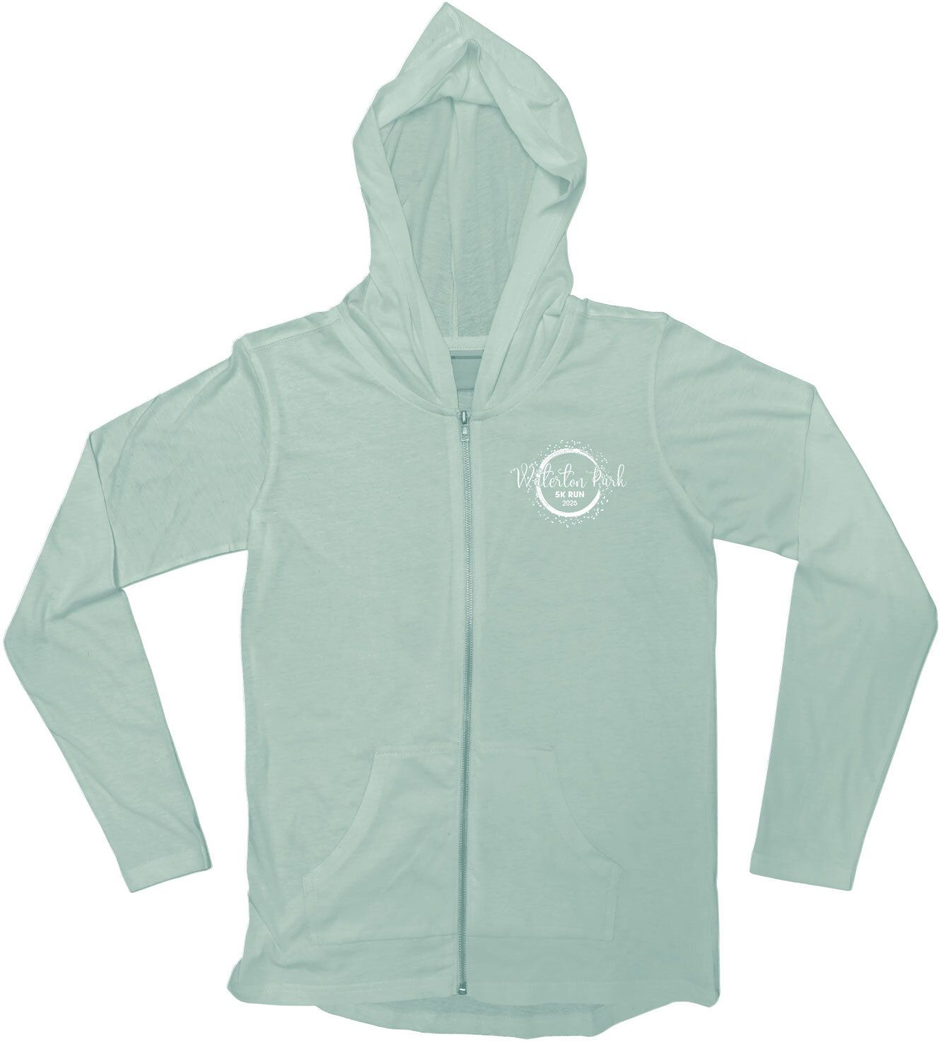 Light Weight Full Zip Hooded Jersey - Screen, custom hoodie or sweatshirt with logo imprint 14