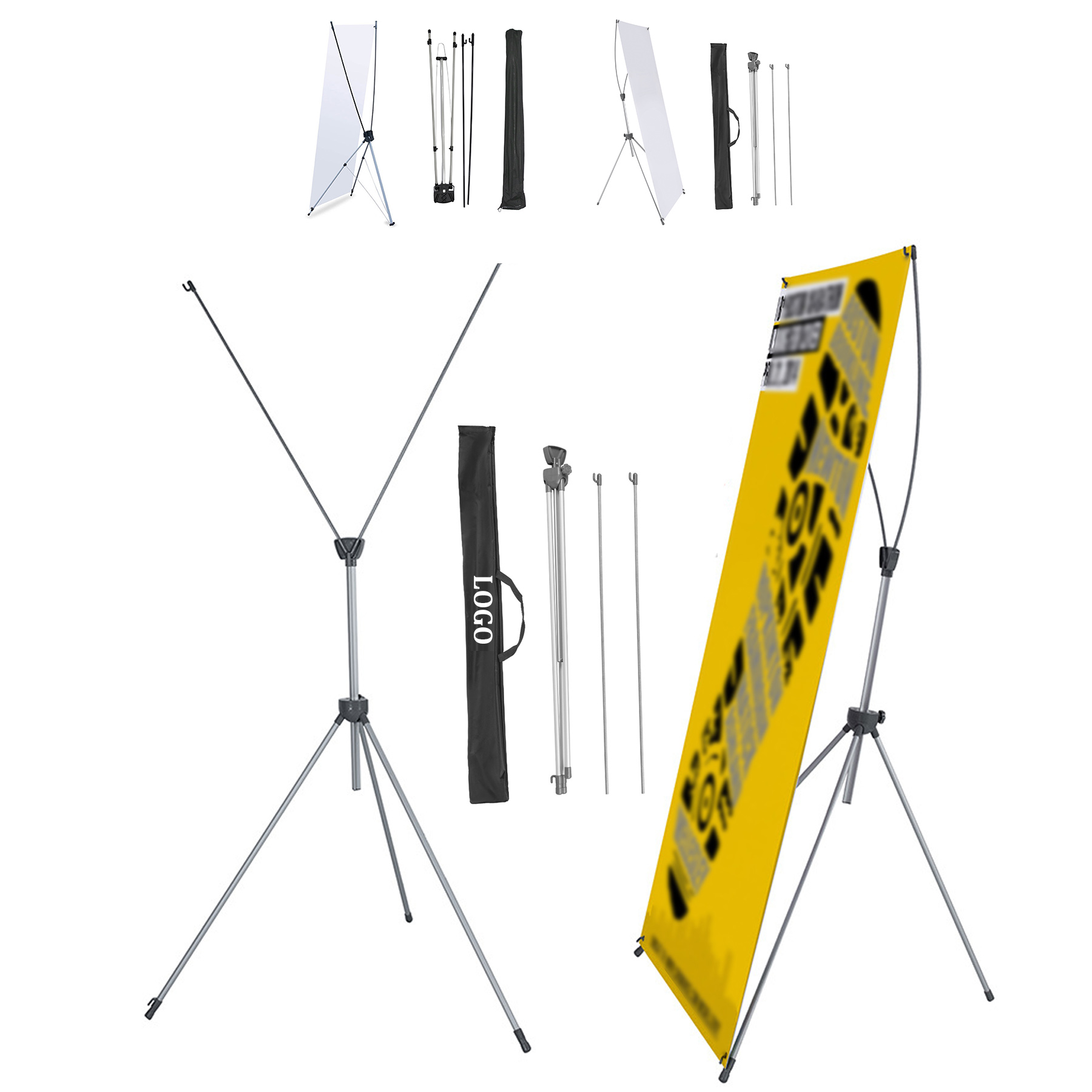 Adjustable Fit Banner Stand 3