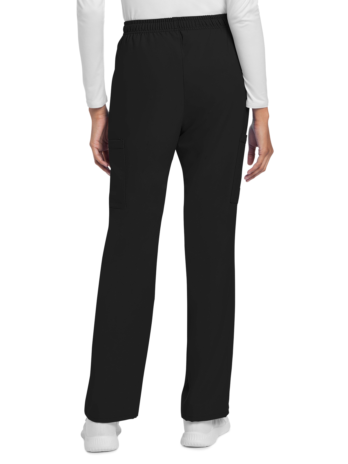 Cherokee - WW Originals Ultra - Women's 4-Pocket Drawstring Cargo Pant 24
