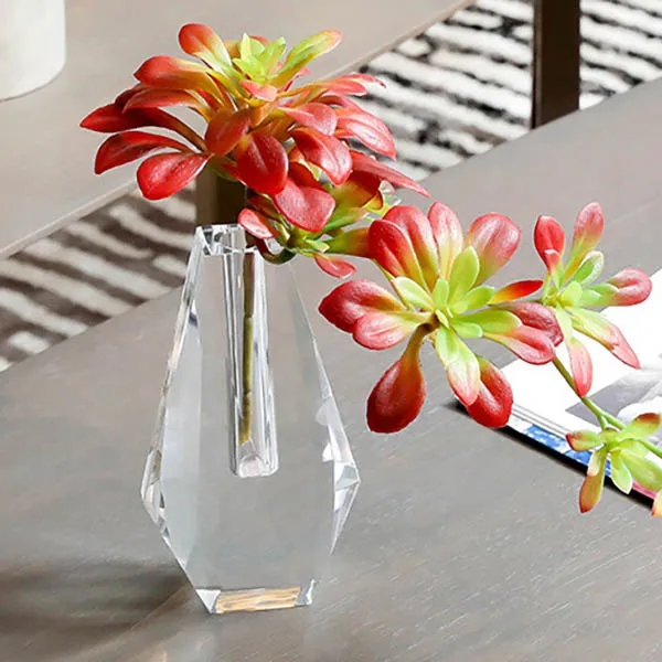 Optical Crystal Bud Vase 5