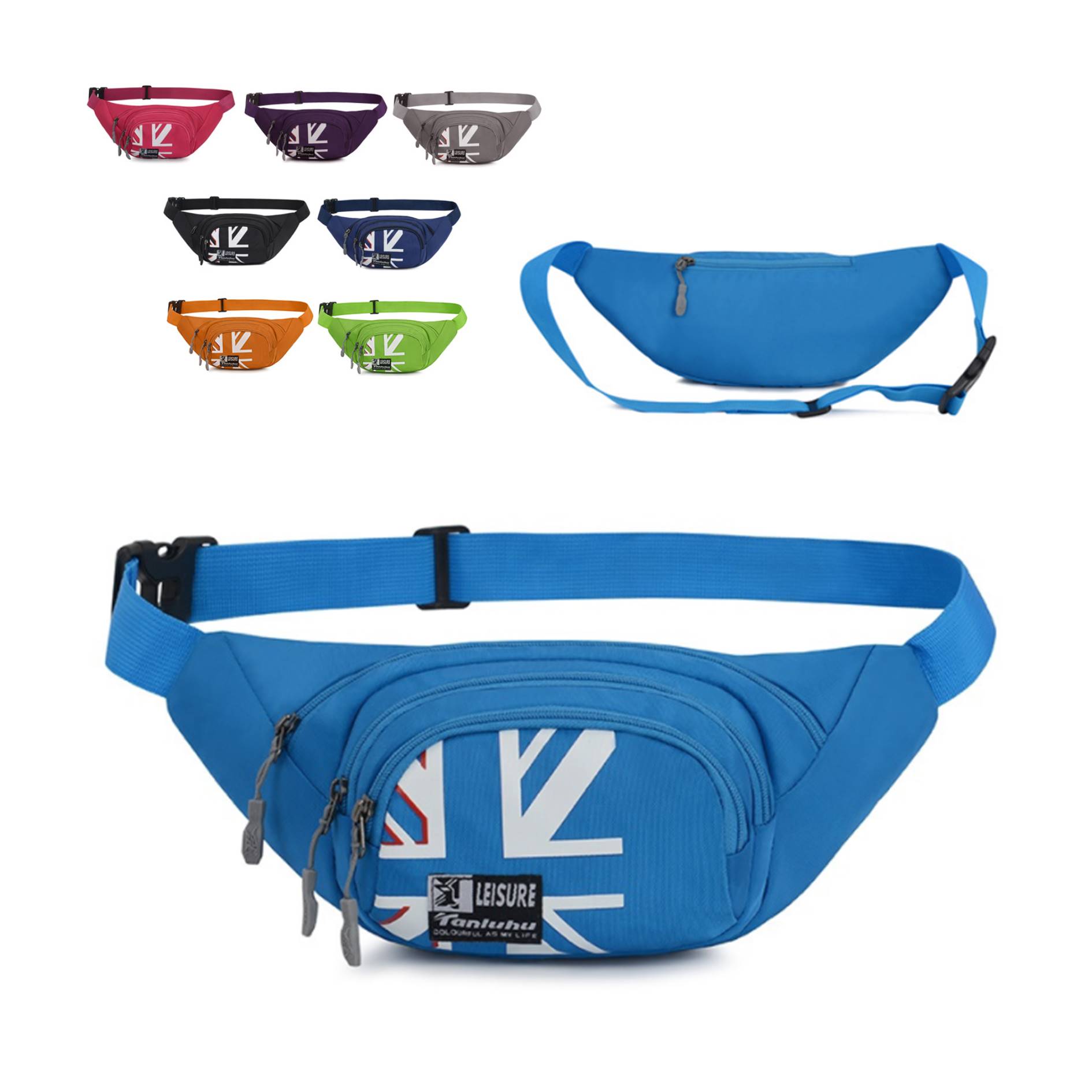 Waterproof Large Capacity Hiking Waist Bag 4