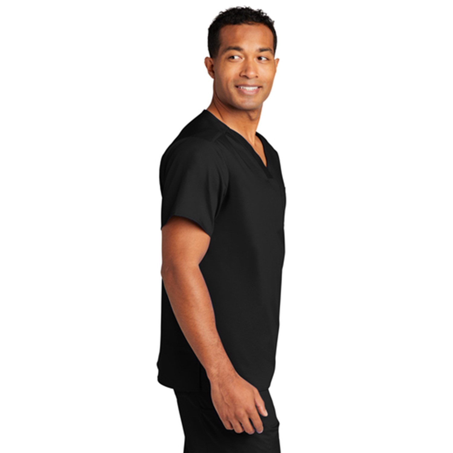 WonderWink® Unisex WorkFlex™ Chest Pocket V-Neck Top 3