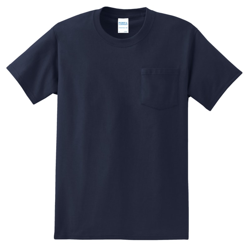 Port & Company - Tall Essential Pocket Tee. 59
