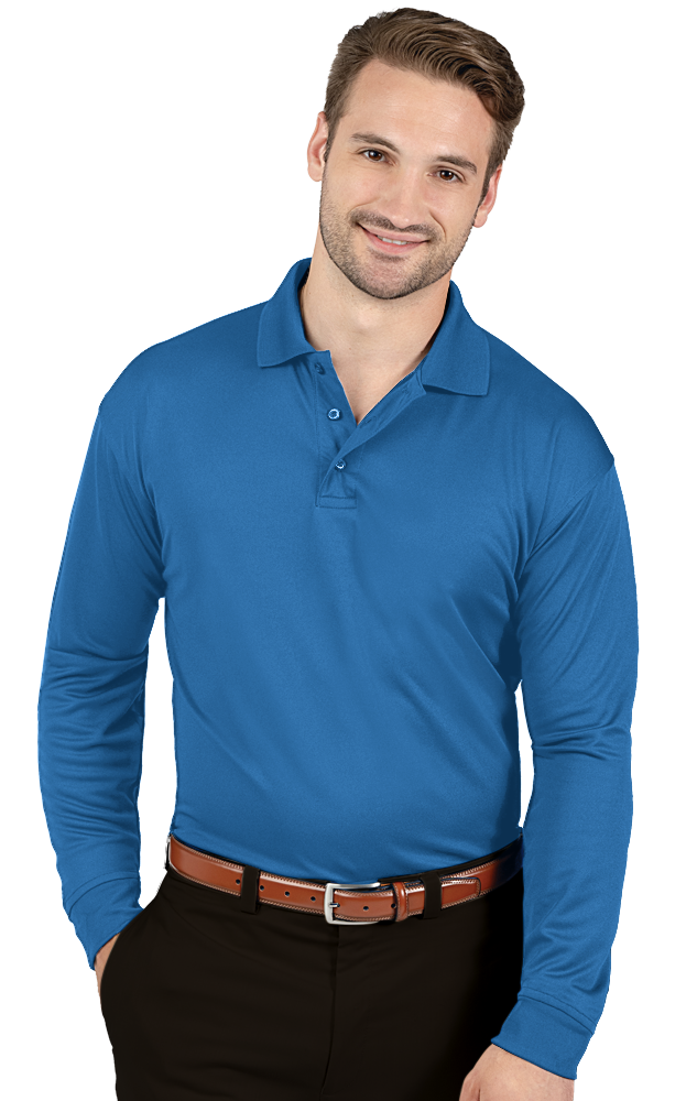 Adult Avenger Long Sleeve Polo 6