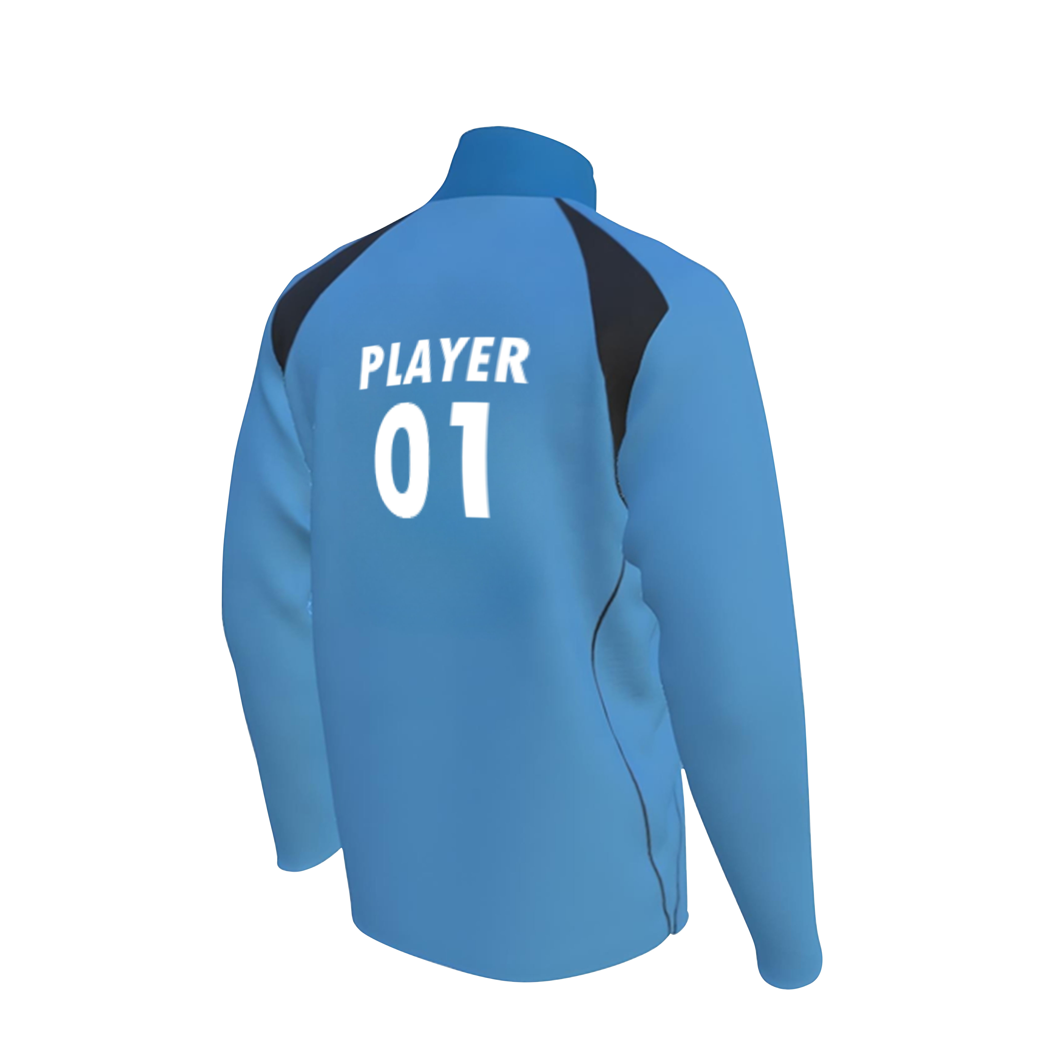 Sublimated Warmup 1/4 Zip Jacket 1