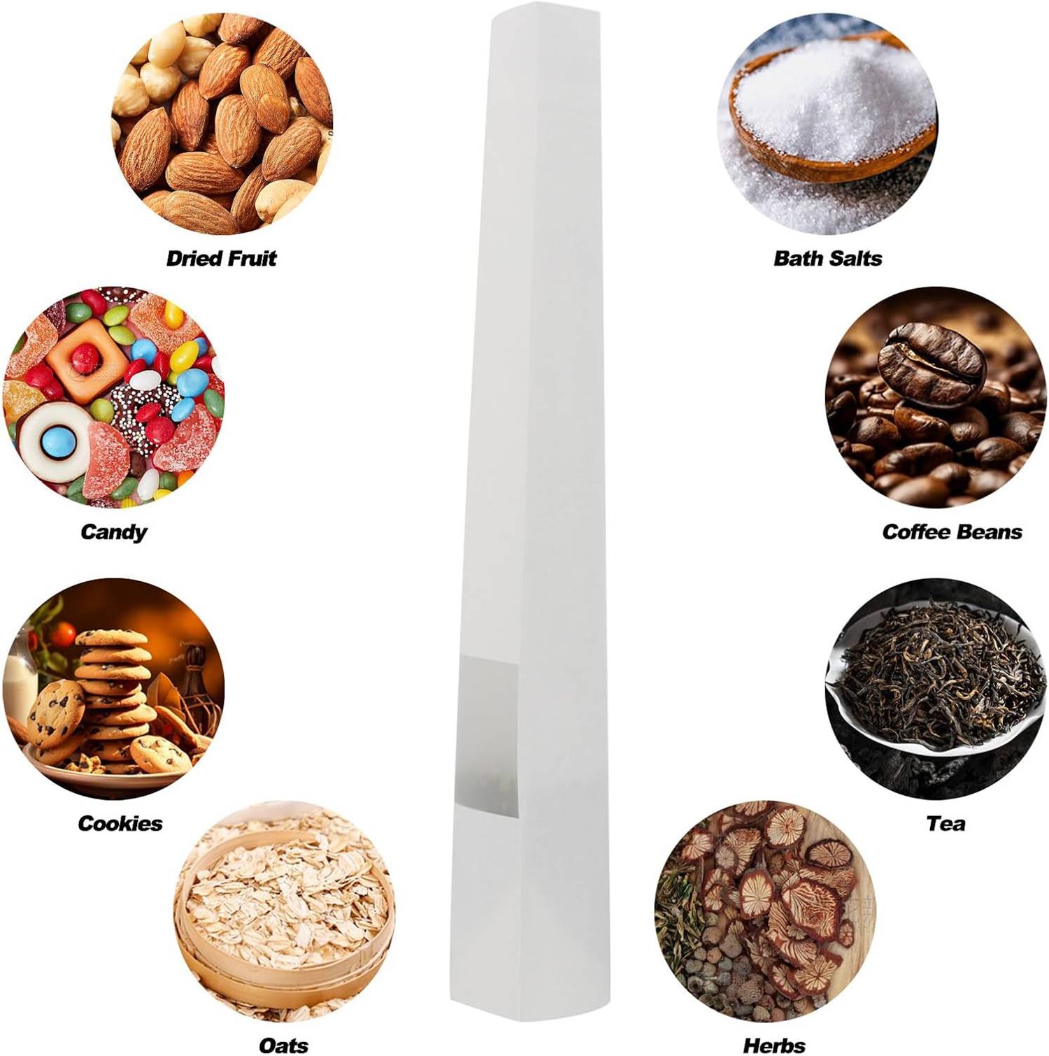 Resealable Paper Food Storage Bag w/ Matte Window 5