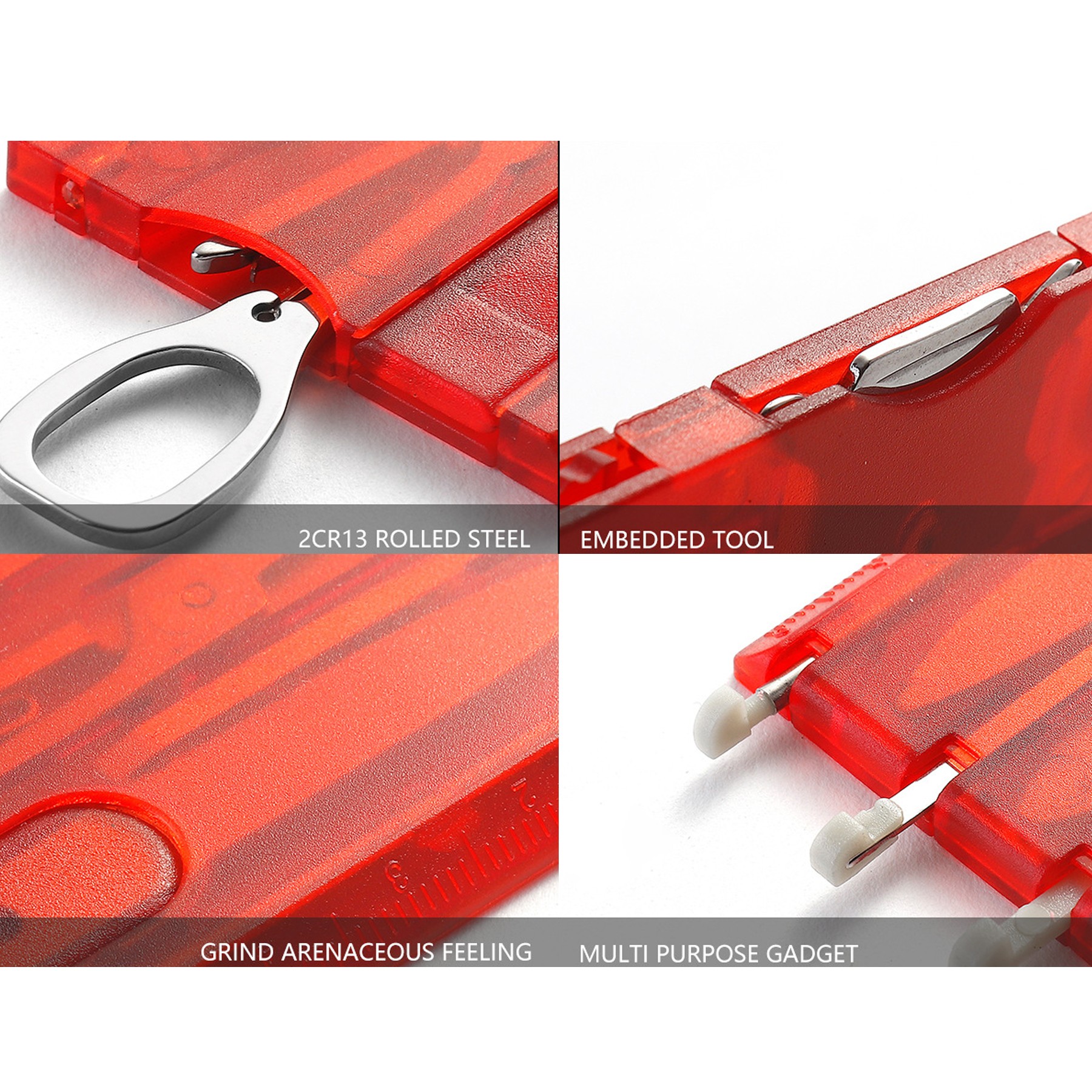 Outdoor Emergency Tools Combo Card 3