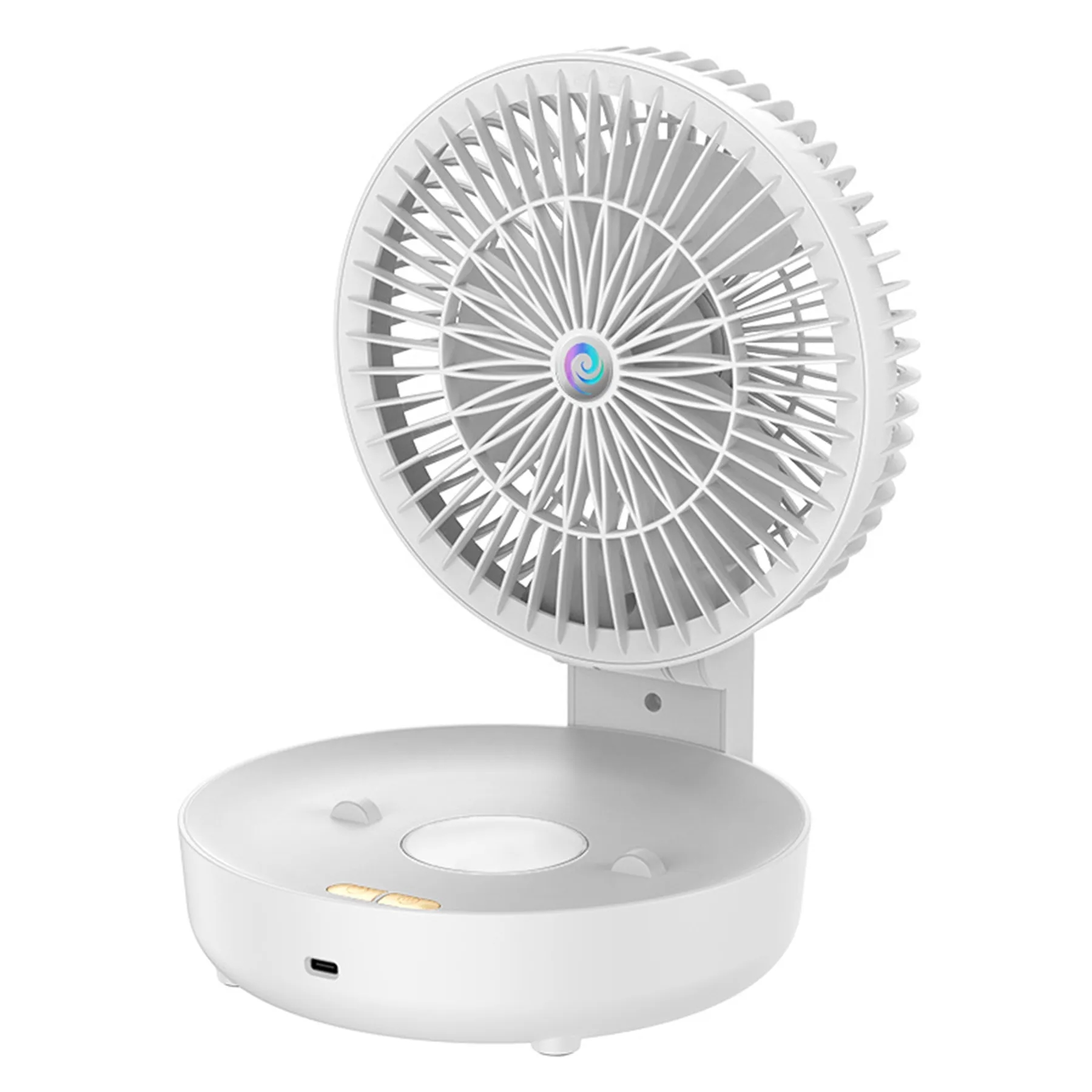 1200 mAh Rechargeable Foldable Multifunctional Floor Fan 4