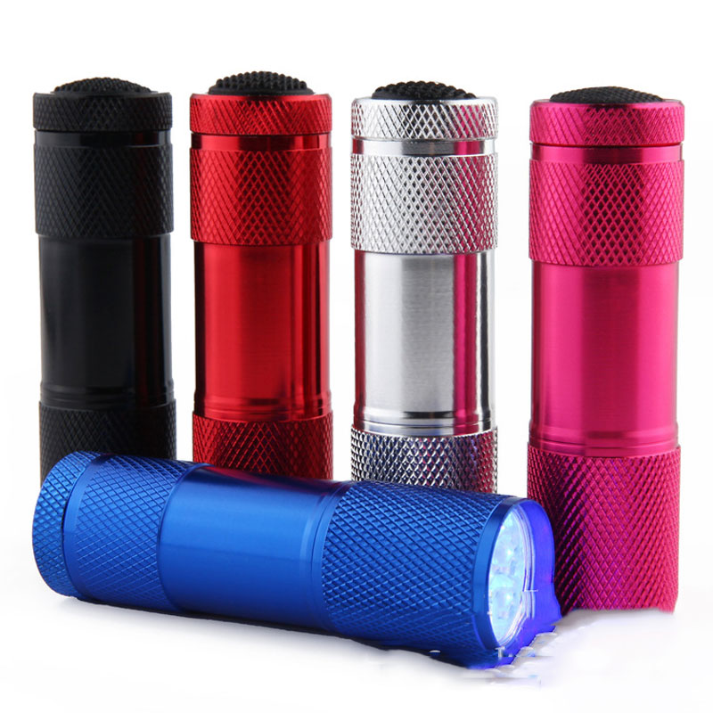 9led Ultraviolet (UV) Bill Money Detector Flashlight 2