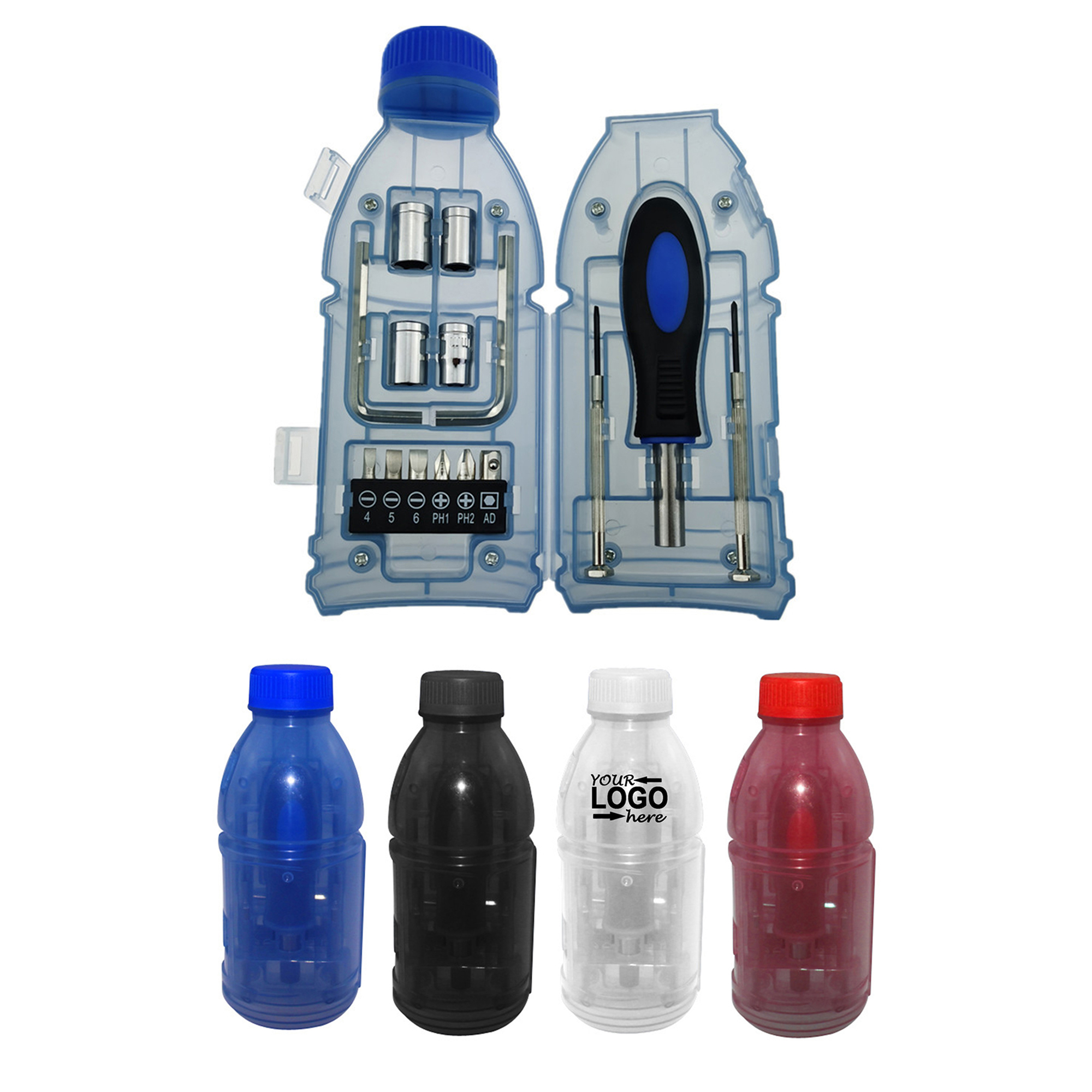 Beverage bottle type tool set 2