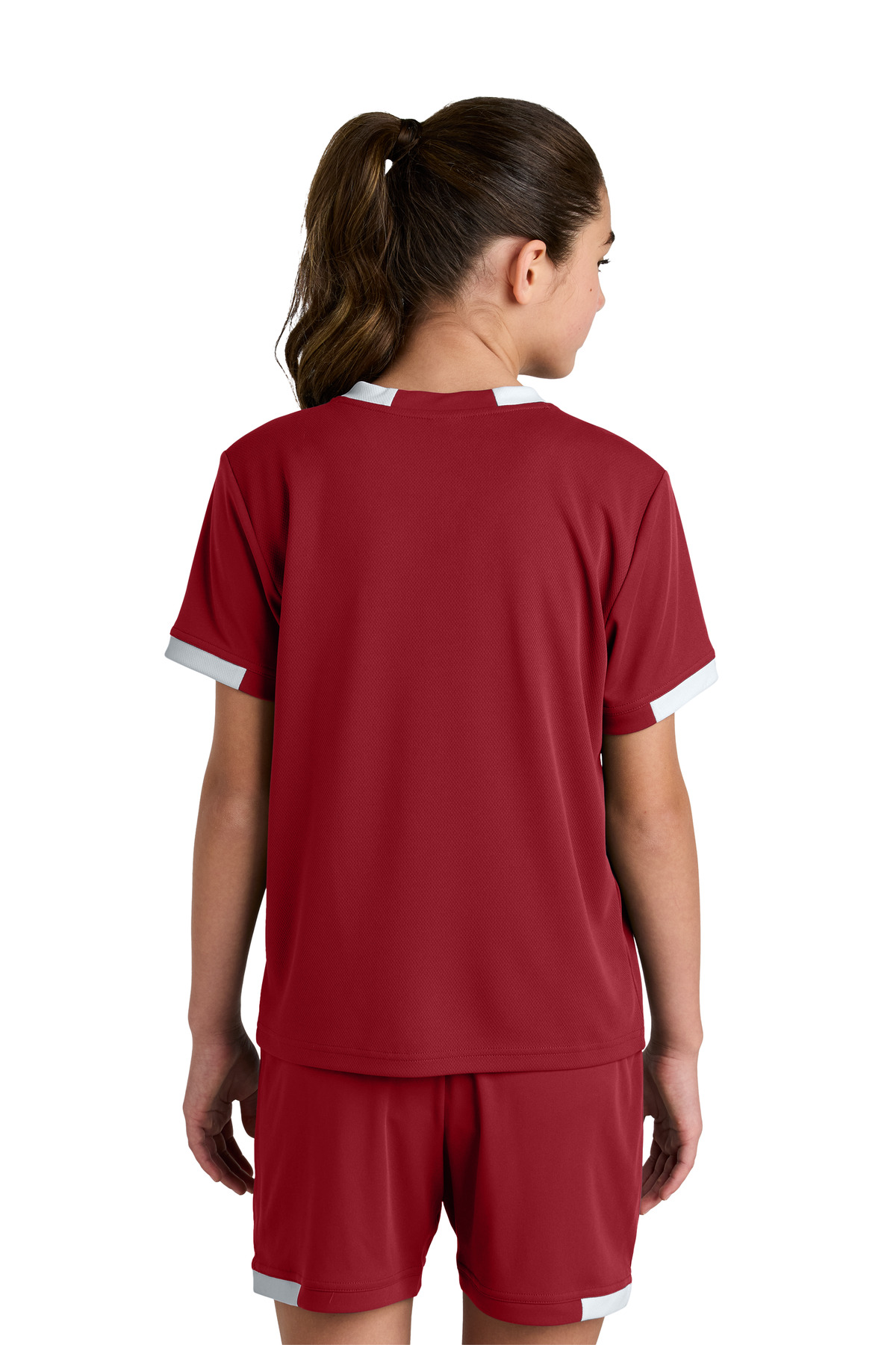 Sport-Tek Youth Club Short Sleeve Crew YST440 67