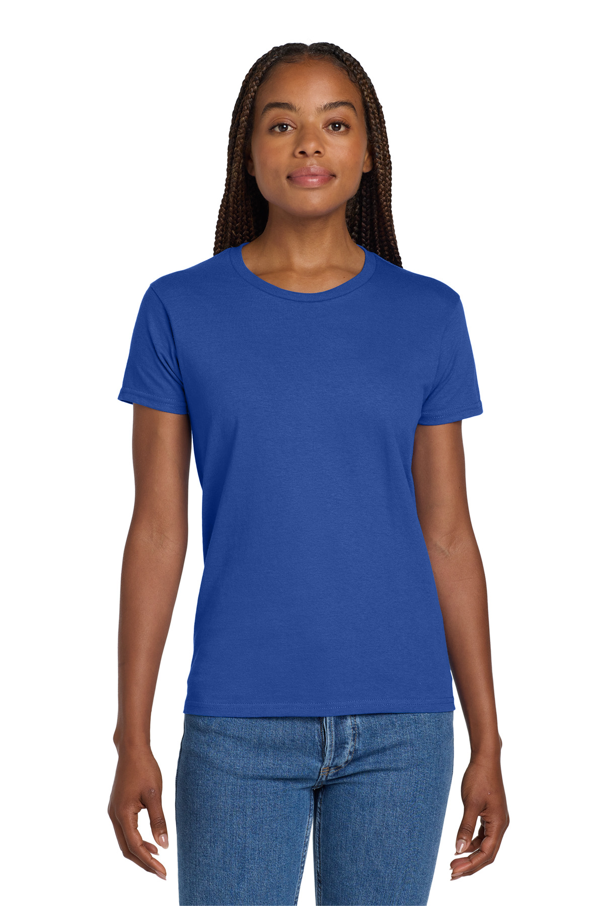 Gildan Women's Ultra Cotton 100% US Cotton T-Shirt. 2000L 61