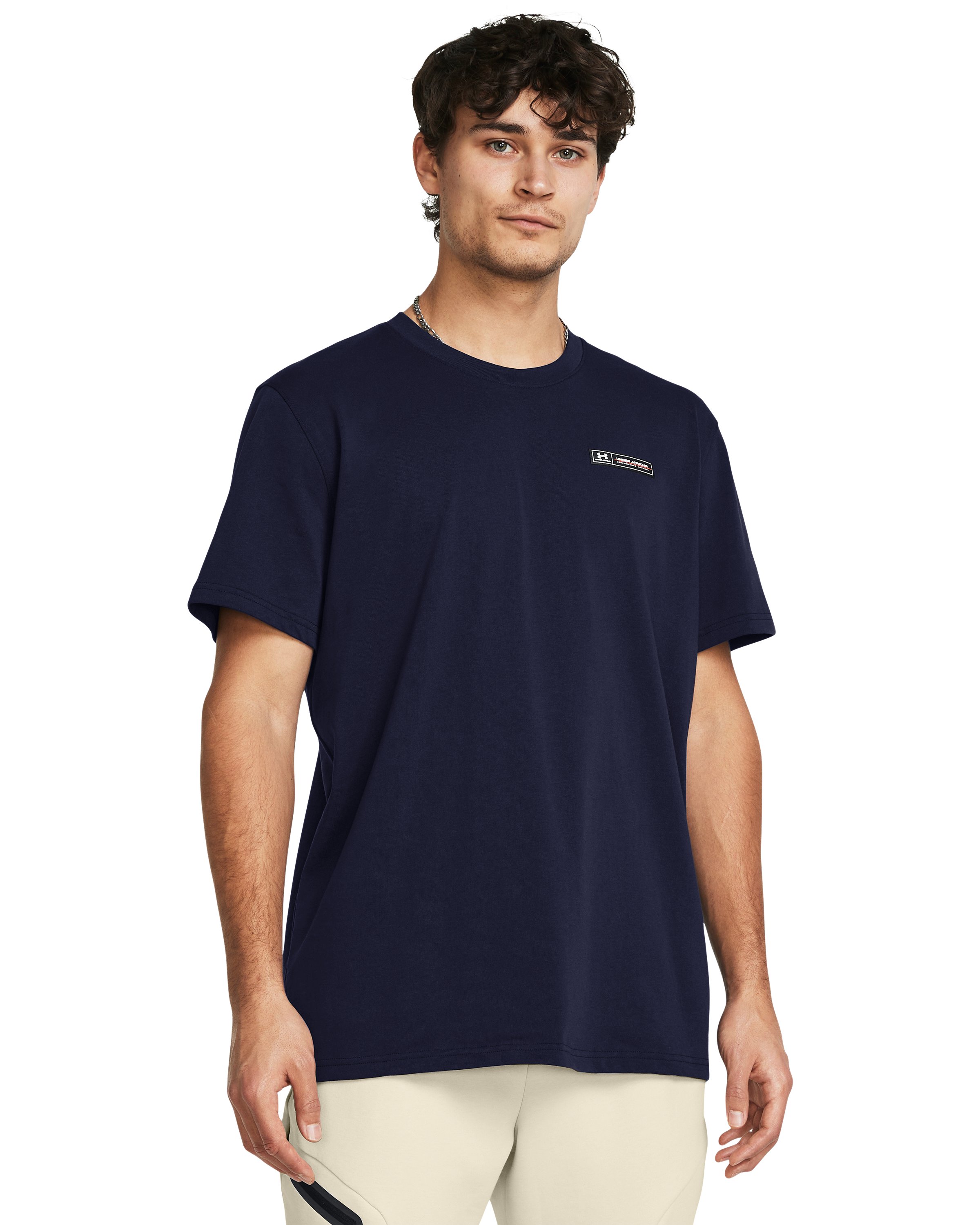 UA Heavyweight Armour Label Men's Short Sleeve 11