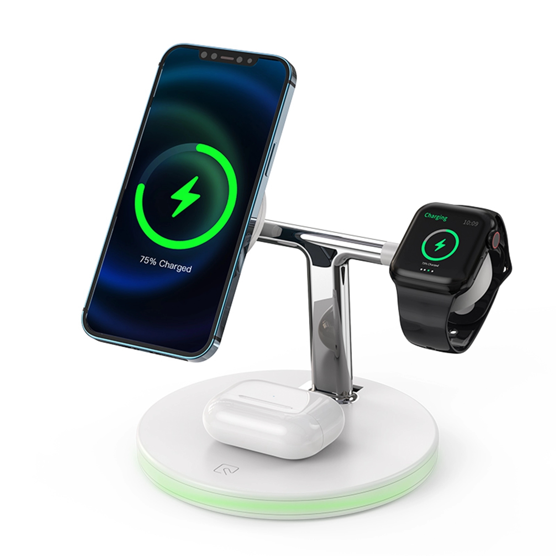 15W Magnetic 3-in-1 Wireless Charger 7
