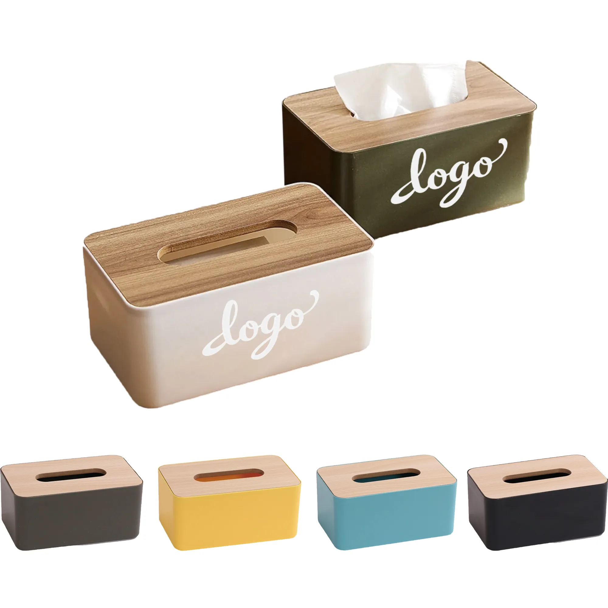 Minimalist Japanese-Style Tissue Box