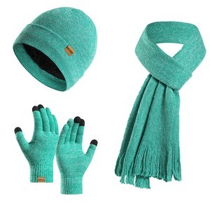 Set of 3 Hat Touchscreen Gloves 6