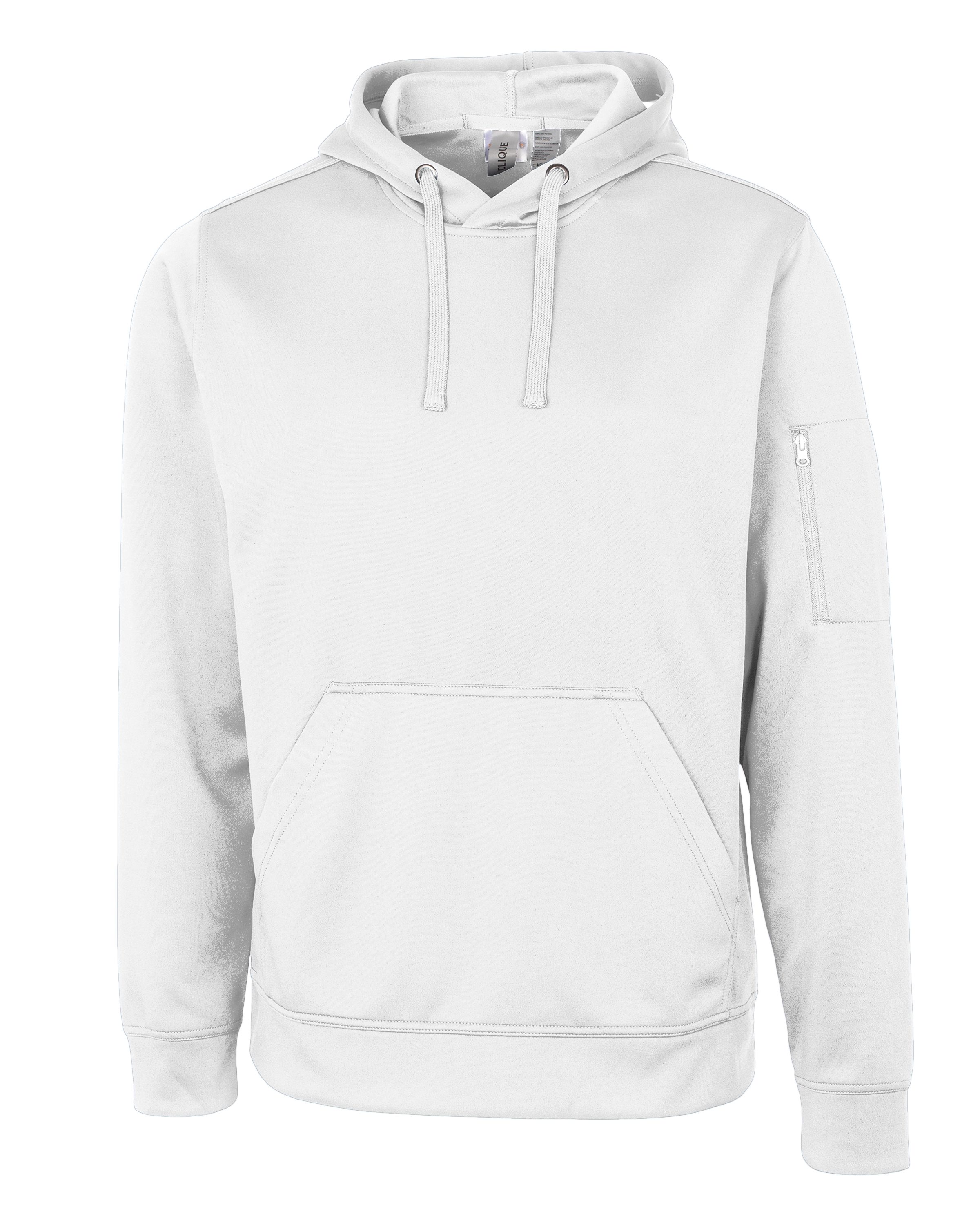 Clique Lift Solution-dyed Performance Unisex Hooded Pullover Sweatshirt 34