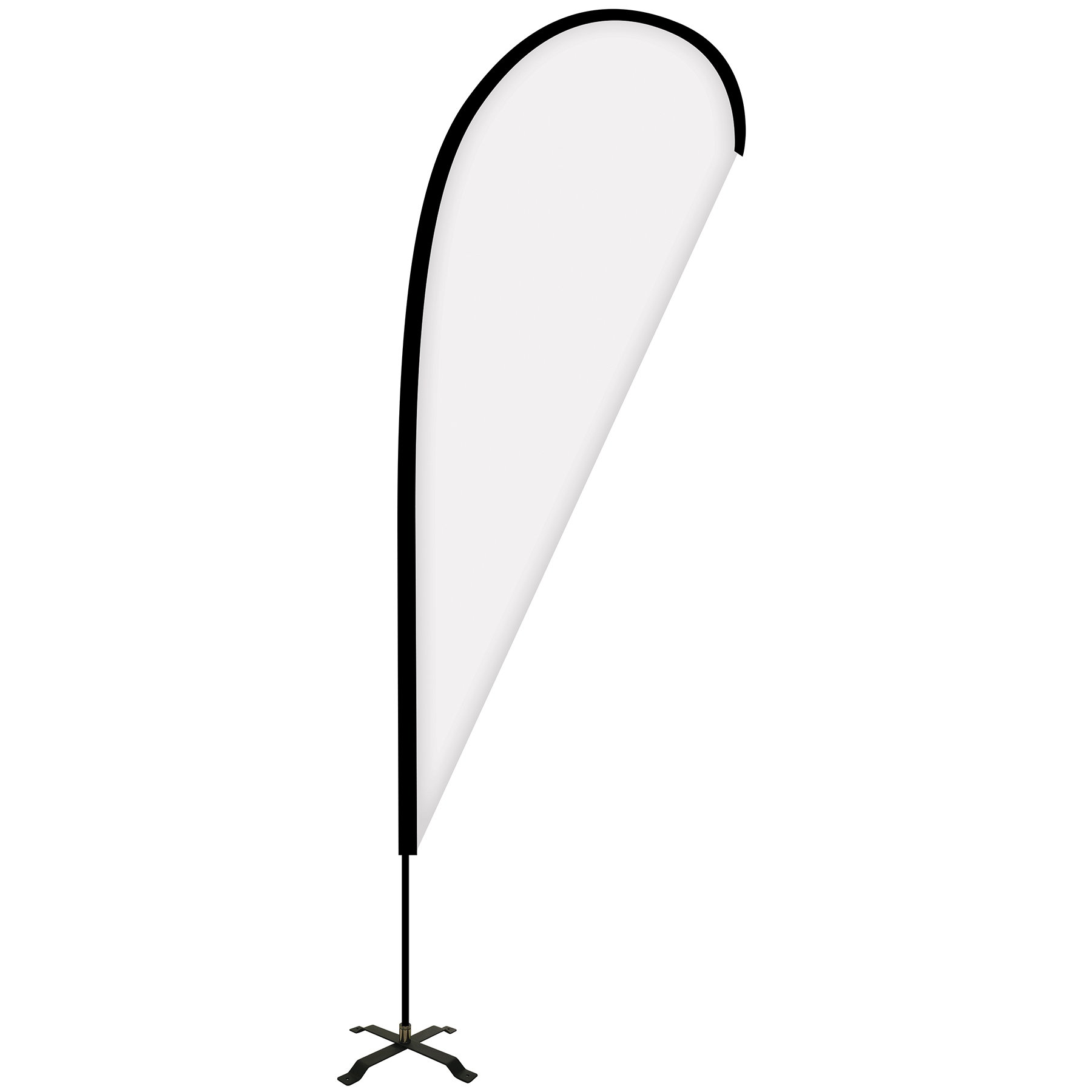 10' Portable Single Reverse Teardrop Kit with Cross Base 8