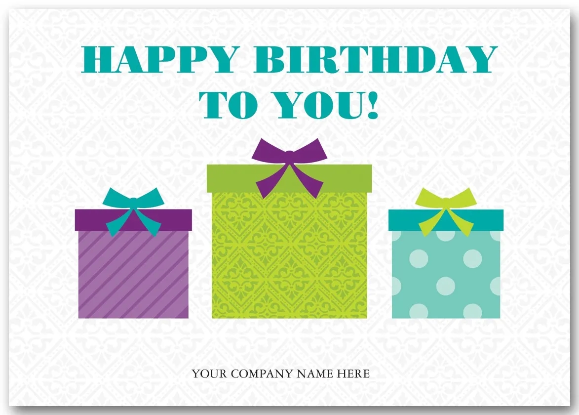 Boxes of Joy Birthday Cards 2