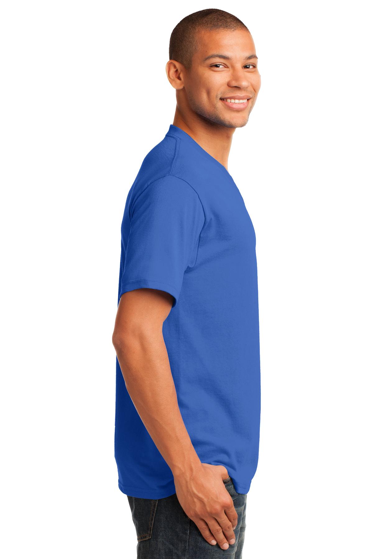 Port & Co Core Cotton V-Neck Tee. PC54V 43