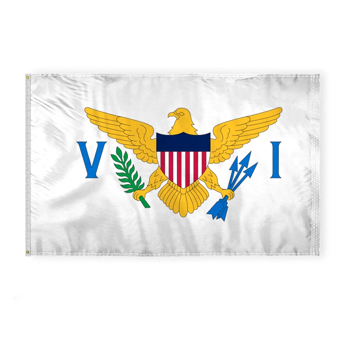 12"x18" to 8'x12' Virgin Island Nylon Flags 6