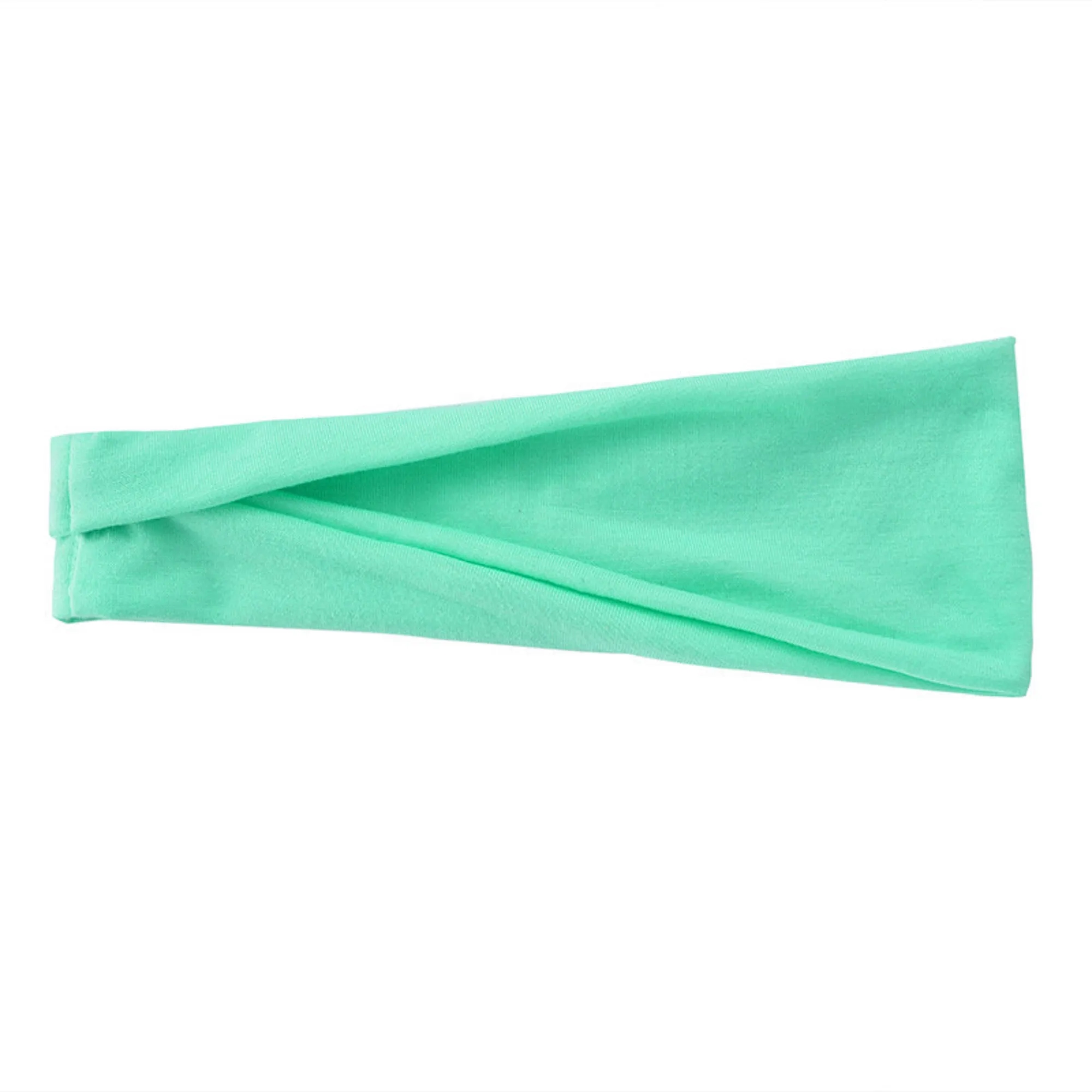 Solid Color Breathable Sports Headband 13